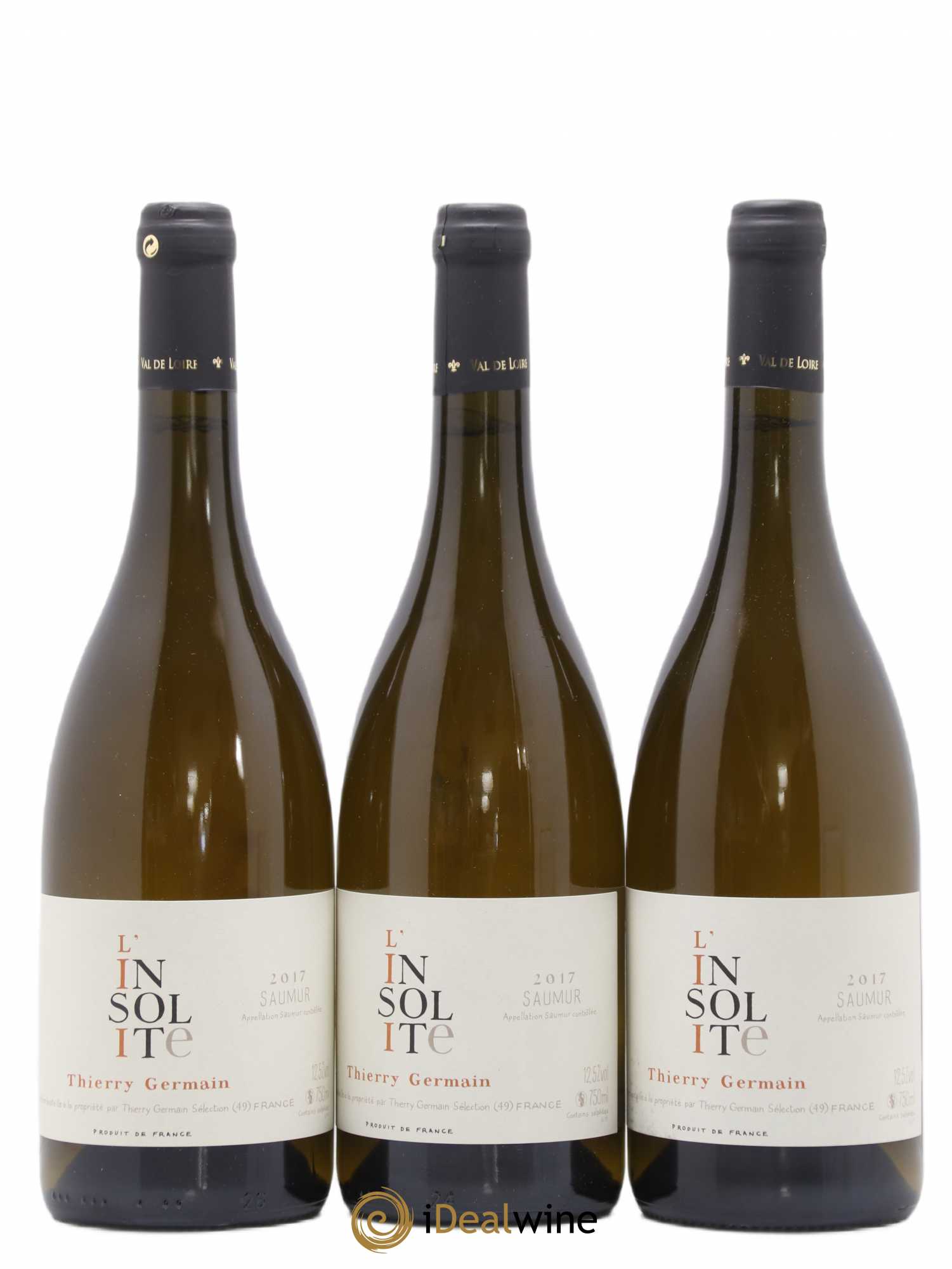 Saumur Insolite Domaine des Roches Neuves - Thierry Germain 2017 - Lot de 3 bouteilles - 0