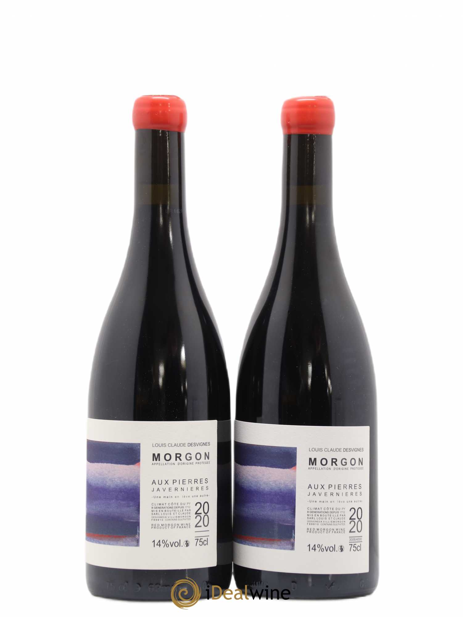 Morgon Javernières Louis-Claude Desvignes 2020 - Lot de 2 bouteilles - 0