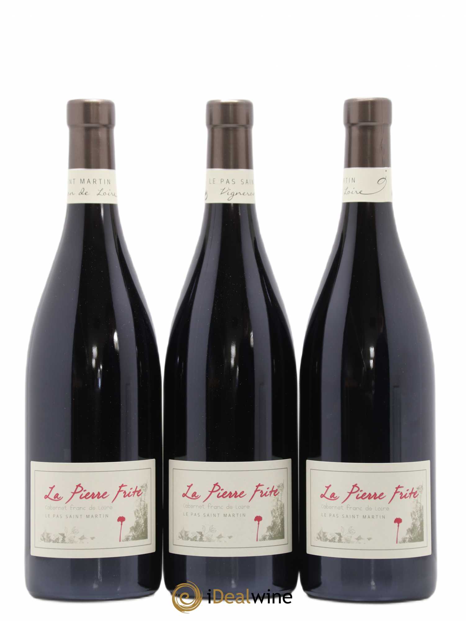 Saumur La Pierre Frite Domaine Le Pas Saint Martin (sans prix de réserve) 2018 - Posten von 3 Flaschen - 0