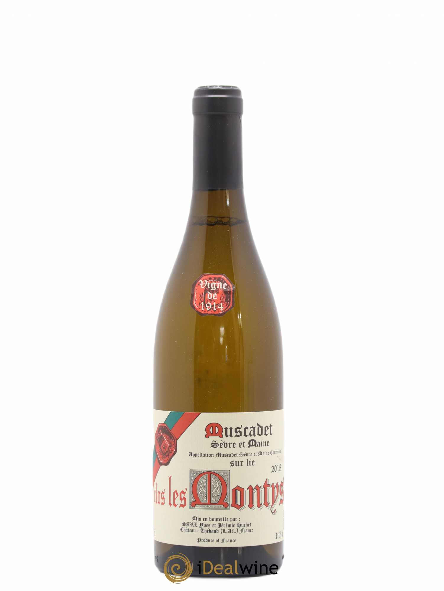 Muscadet-Sèvre-et-Maine Clos Les Montys Domaine Chauviniere Jeremie Huchet (sans prix de réserve) 2018 - Posten von 1 Flasche - 0