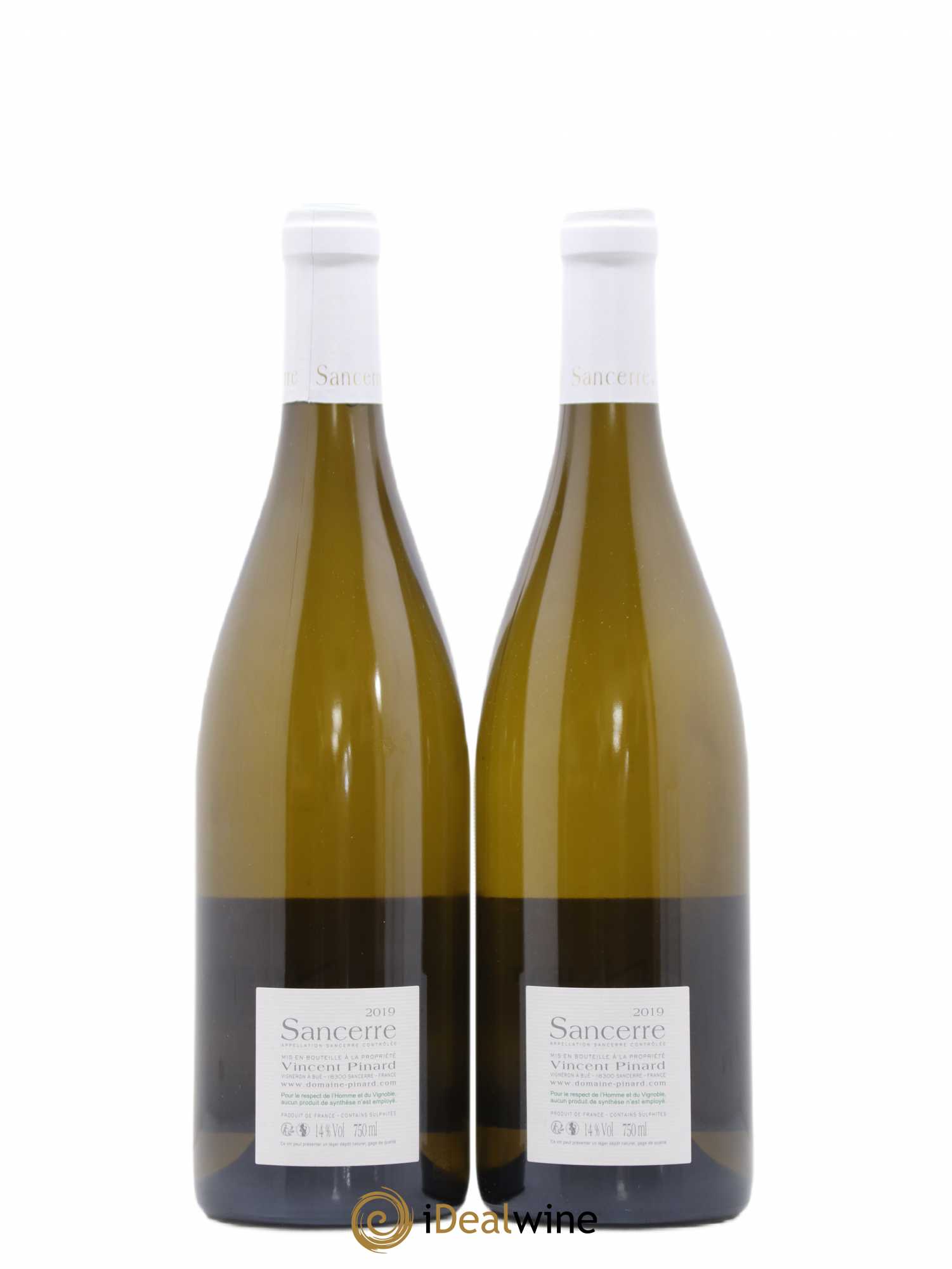Sancerre Nuance Vincent Pinard 2019 - Lot de 2 bouteilles - 1