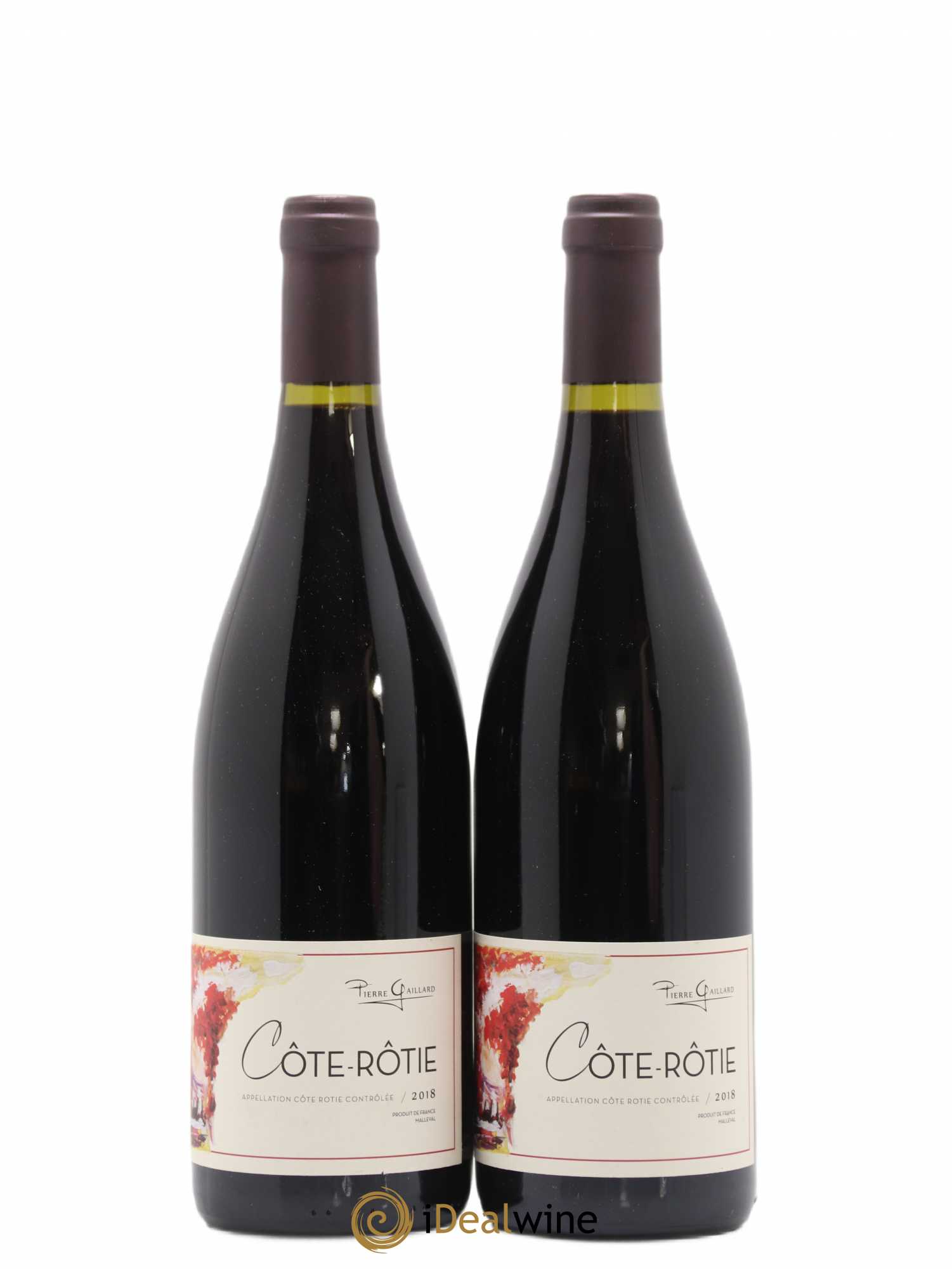 Côte-Rôtie Pierre Gaillard 2018 - Lot de 2 bouteilles - 0