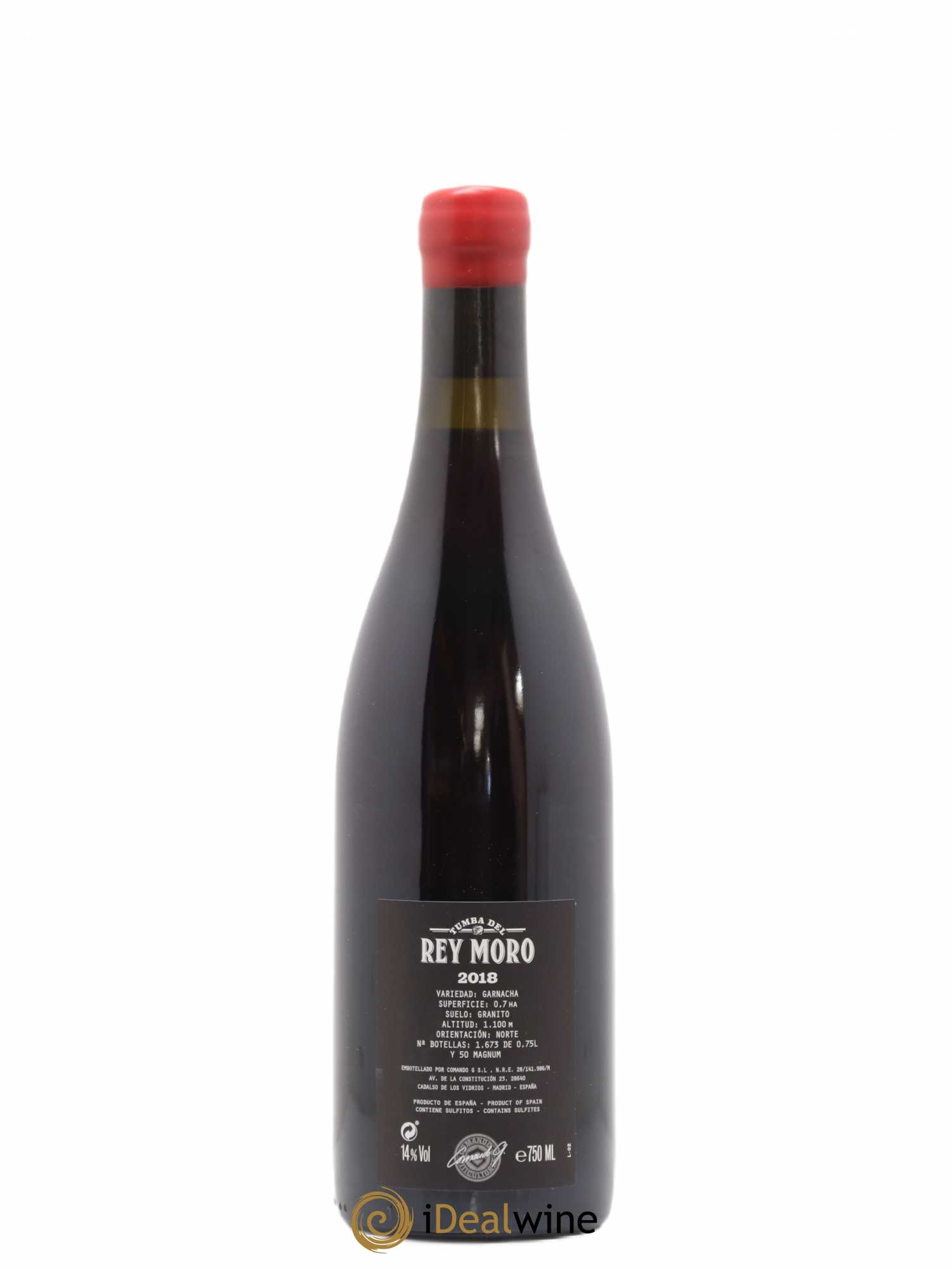 Vinos de Madrid DO Comando G DO Tumba del Rey Moro 2018 - Lot de 1 bouteille - 1