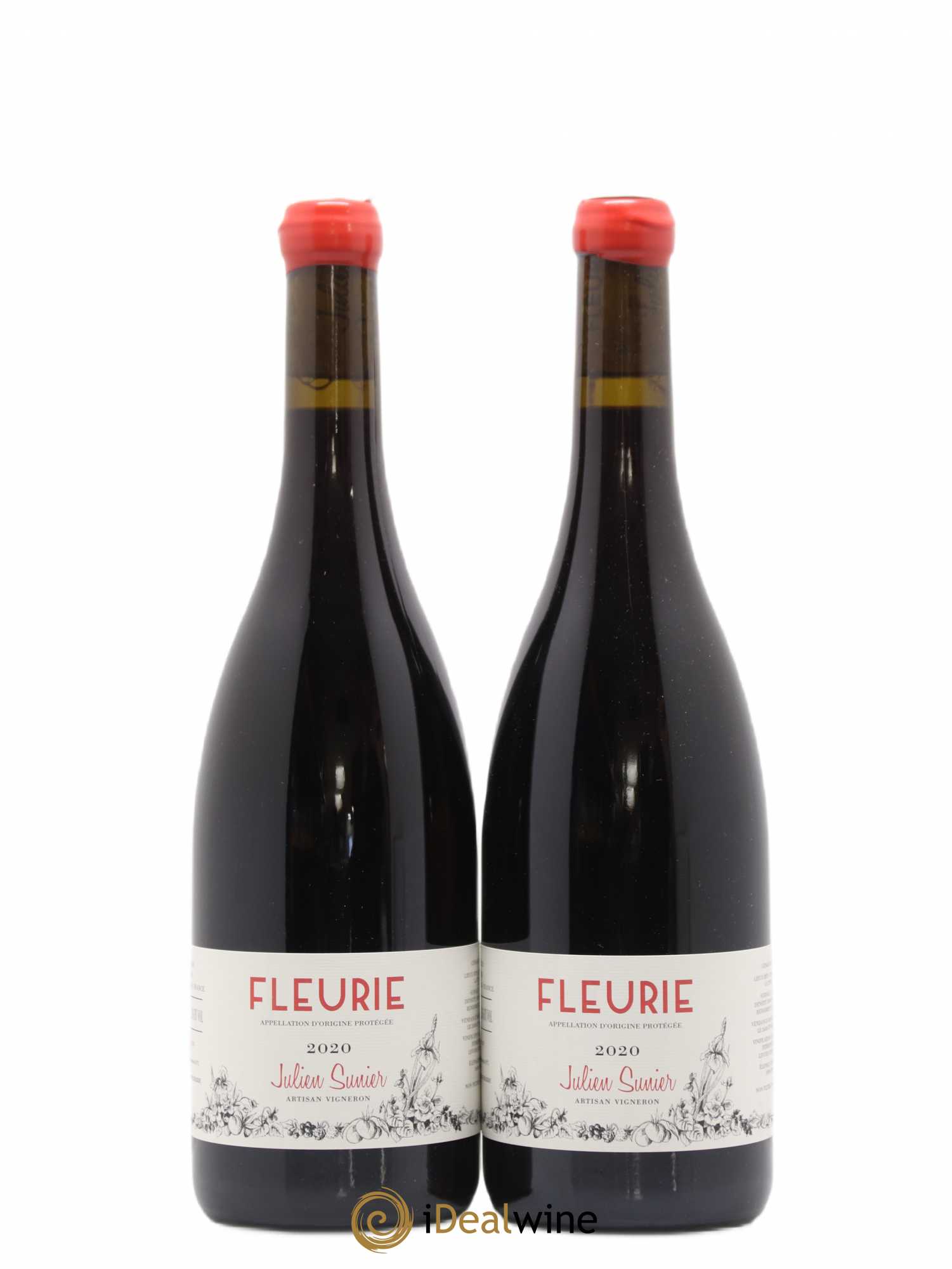 Fleurie Domaine Julien Sunier (sans prix de réserve) 2020 - Posten von 2 Flaschen - 0