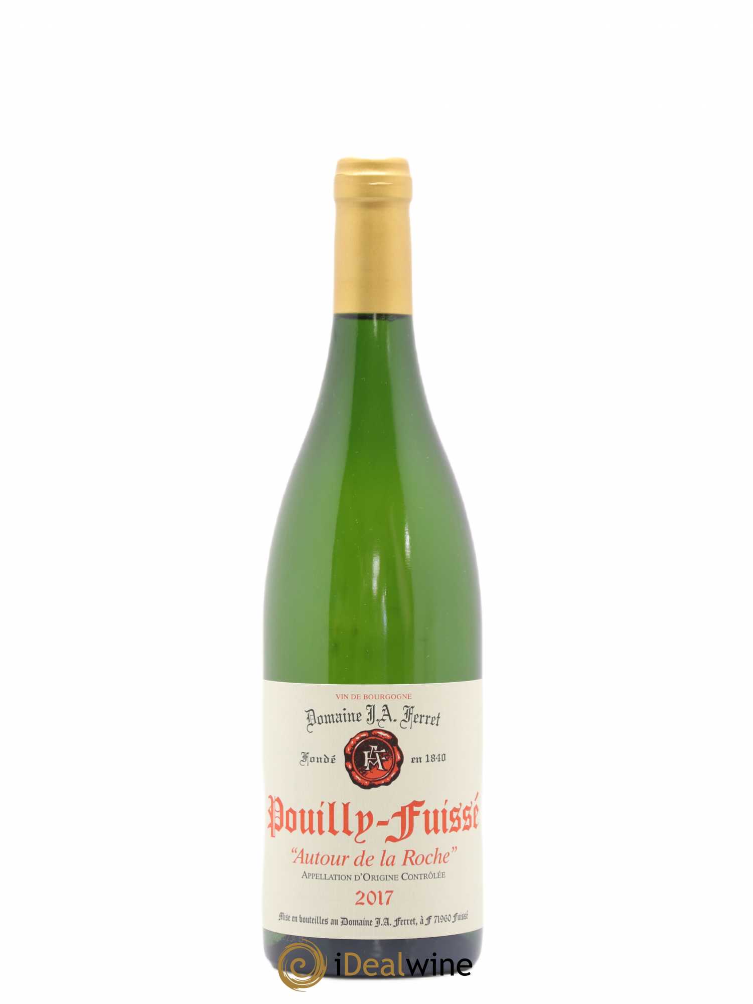 Pouilly-Fuissé Autour de la Roche J.A. Ferret (Domaine) 2017 - Lot de 1 bouteille - 0
