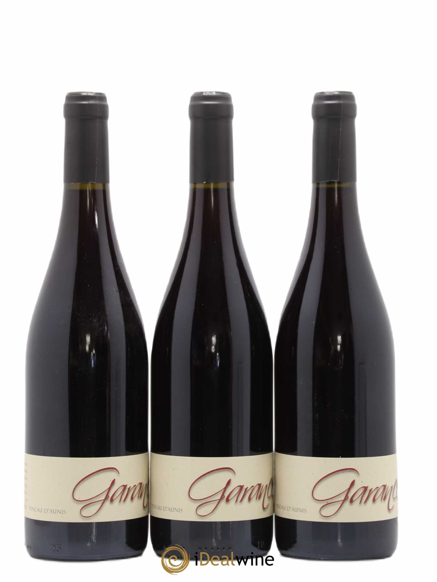 Vin de France Pineau d'Aunis Garance Château de Bois Brinçon (sans prix de réserve) - Posten von 3 Flaschen - 0