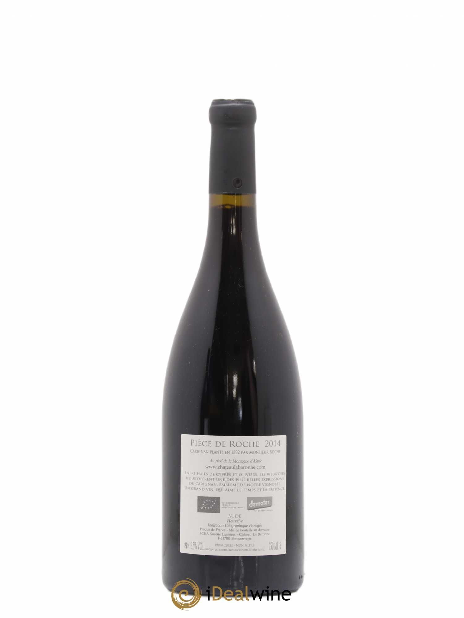Vin de France IGP Hauterive Pièce de la Roche Château de la Baronne 2014 - Posten von 1 Flasche - 1