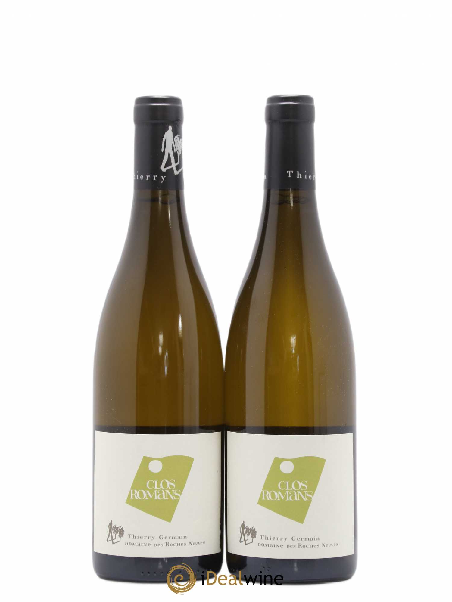 Saumur Clos Romans Domaine des Roches Neuves - Thierry Germain (sans prix de réserve) 2017 - Lot de 2 bouteilles - 0