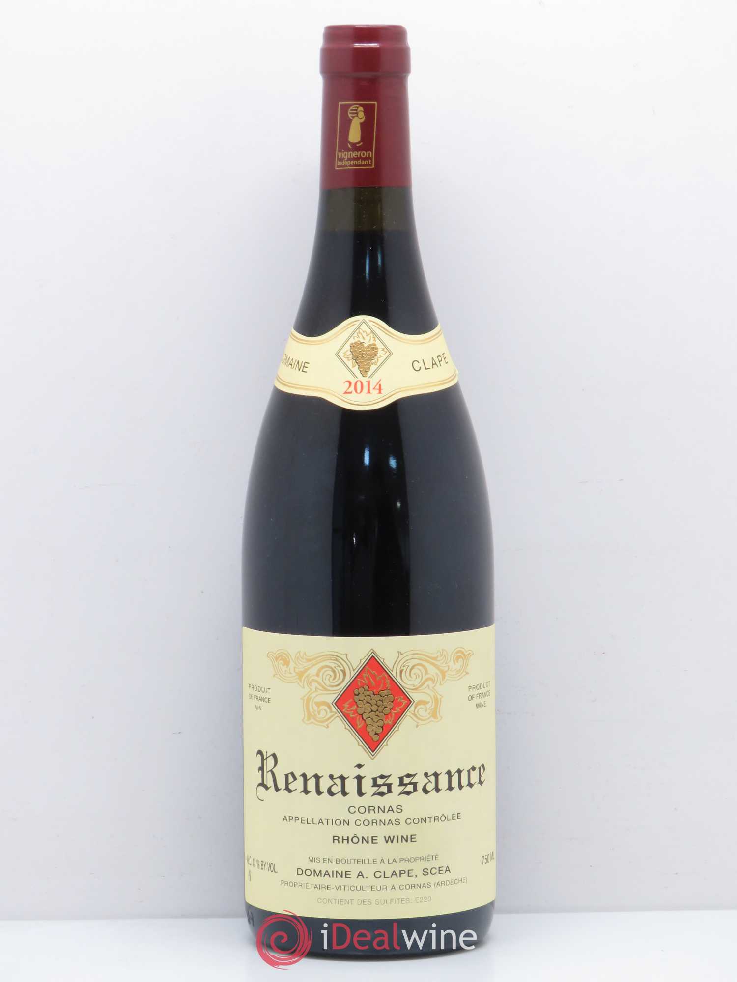 Cornas Renaissance Auguste Clape 2014 - Posten von 1 Flasche - 0
