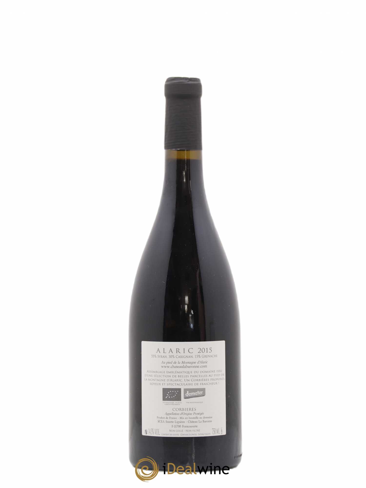 Corbières Alaric Château La Baronne (sans prix de réserve) 2015 - Posten von 1 Flasche - 1