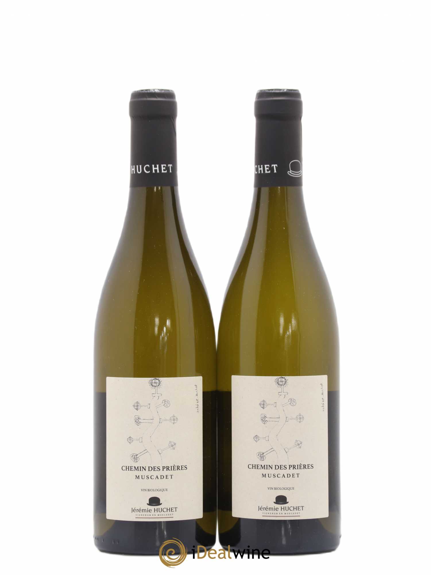 Muscadet Chemin des Prières Domaine de la Chauvinière Jérémie Huchet 2019 - Posten von 2 Flaschen - 0