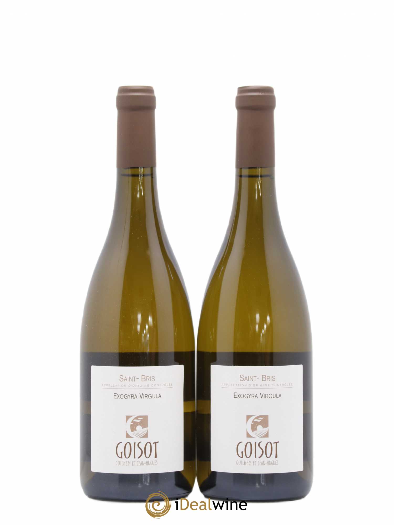Saint-Bris Exogyra Virgula Goisot (sans prix de réserve) 2018 - Lot de 2 bouteilles - 0