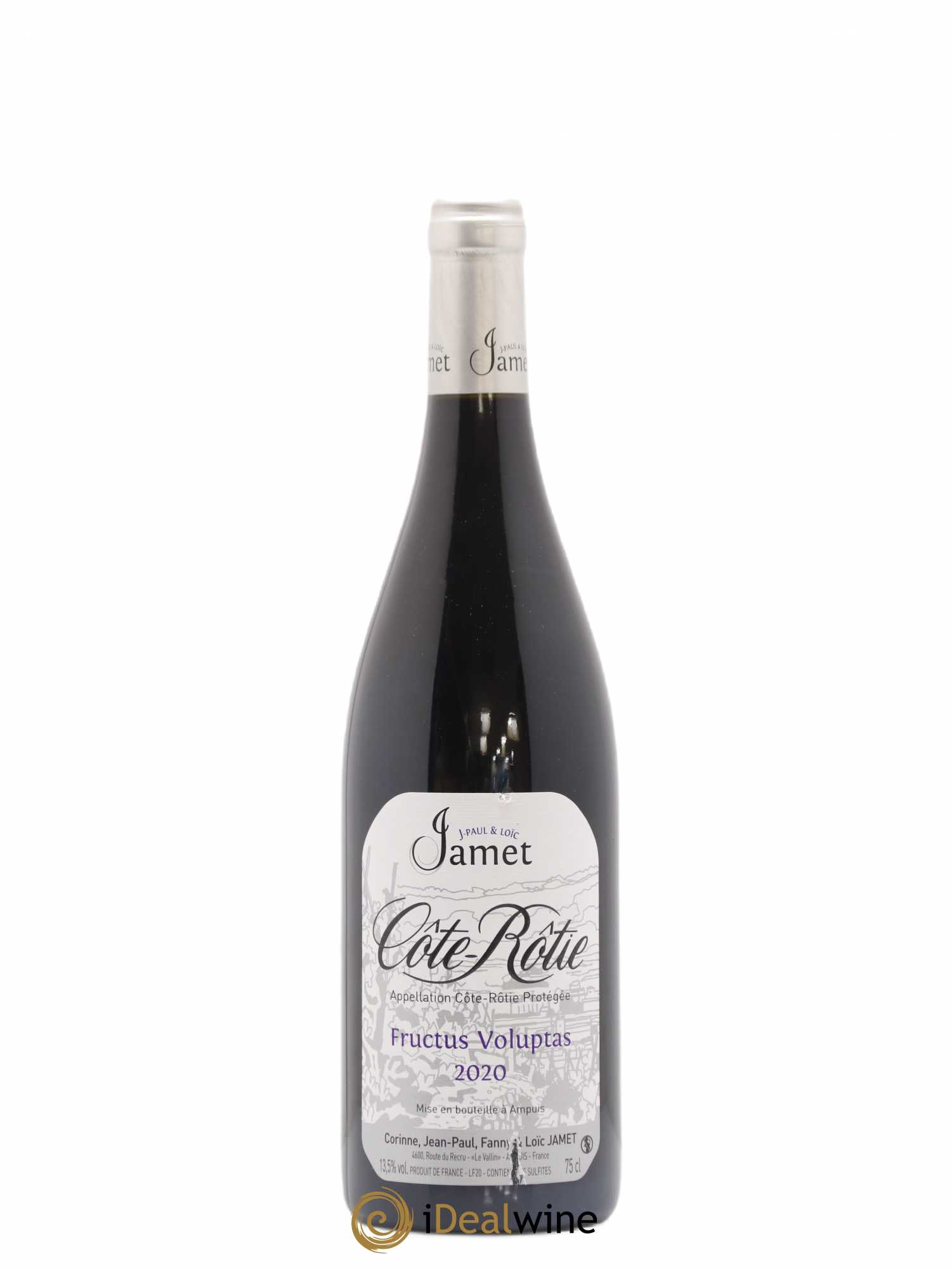 Côte-Rôtie Fructus Voluptas Jamet (Domaine) 2020 - Lot de 1 bouteille - 0