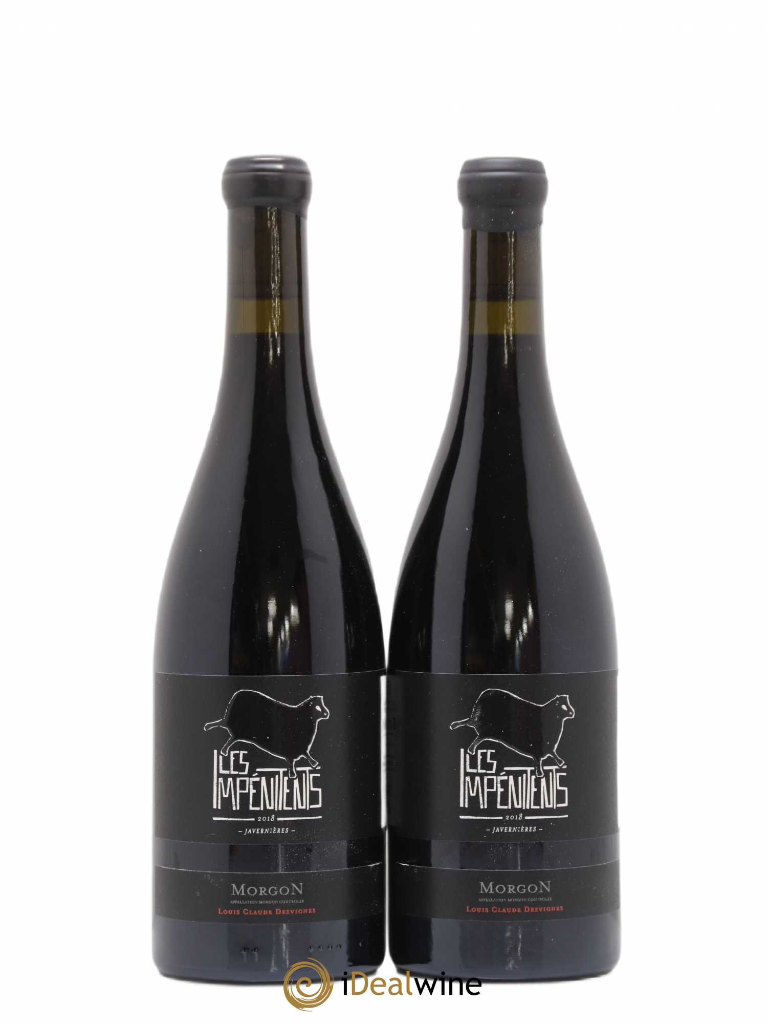 Morgon Javernières Les Impénitents Louis-Claude Desvignes 2018 - Lot de 2 bouteilles - 0