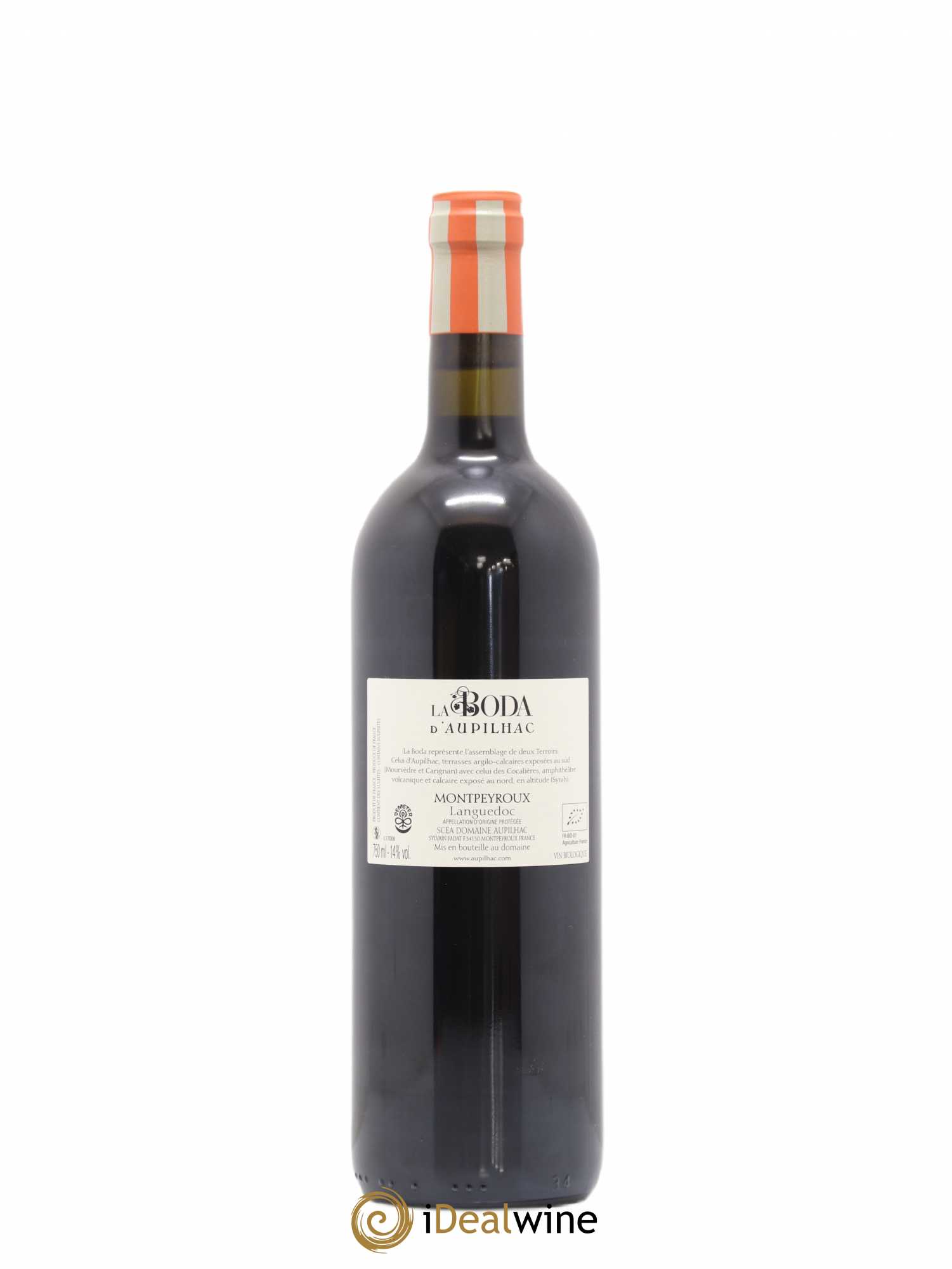 Languedoc Montpeyroux Aupilhac (Domaine d') La Boda Sylvain Fadat 2017 - Lot de 1 bouteille - 1