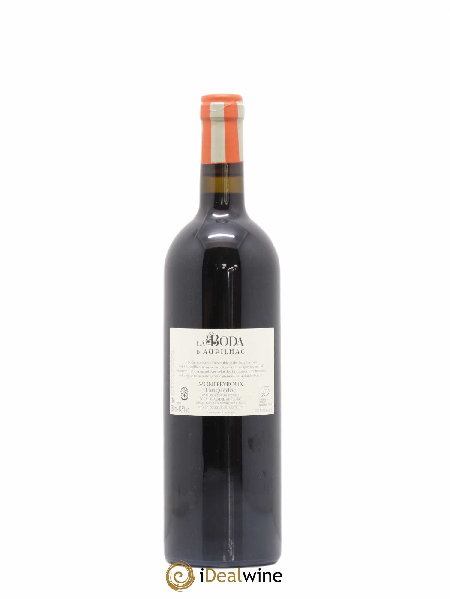 Languedoc Montpeyroux Aupilhac (Domaine d') La Boda Sylvain Fadat 2018 - Lot de 1 bouteille - 1