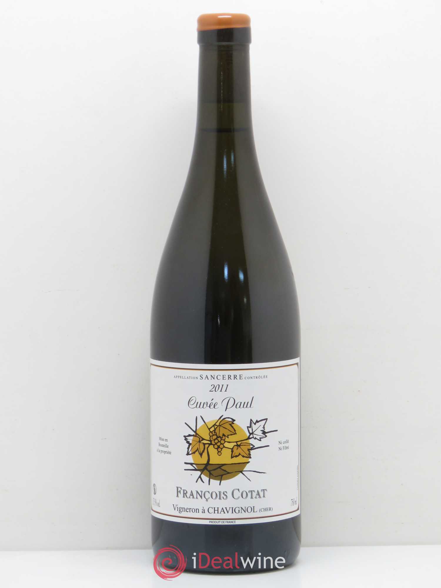 Sancerre Cuvée Paul Francois Cotat 2011 - Posten von 1 Flasche - 0