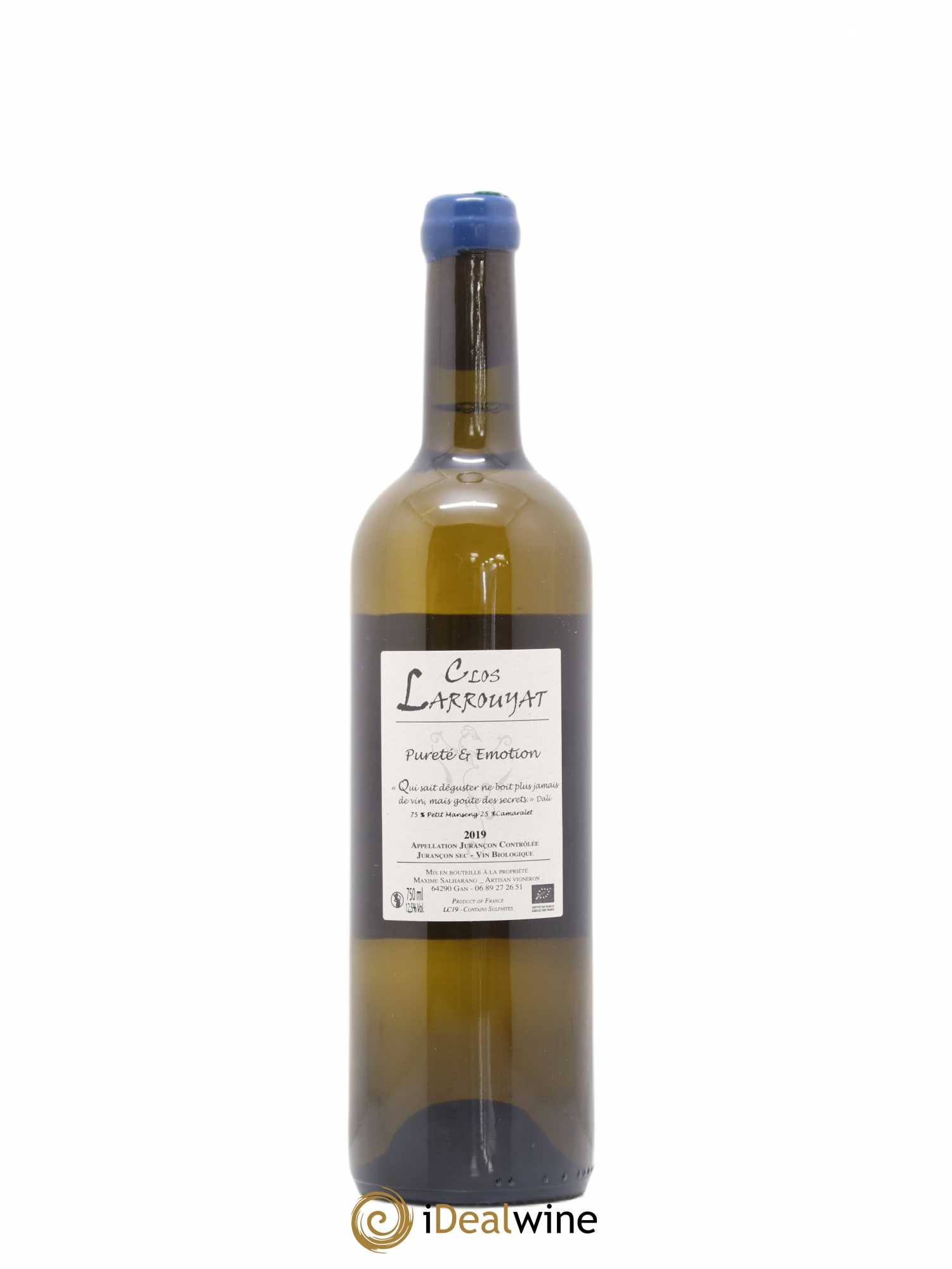 Jurançon Comète Clos Larrouyat 2019 - Posten von 1 Flasche - 1