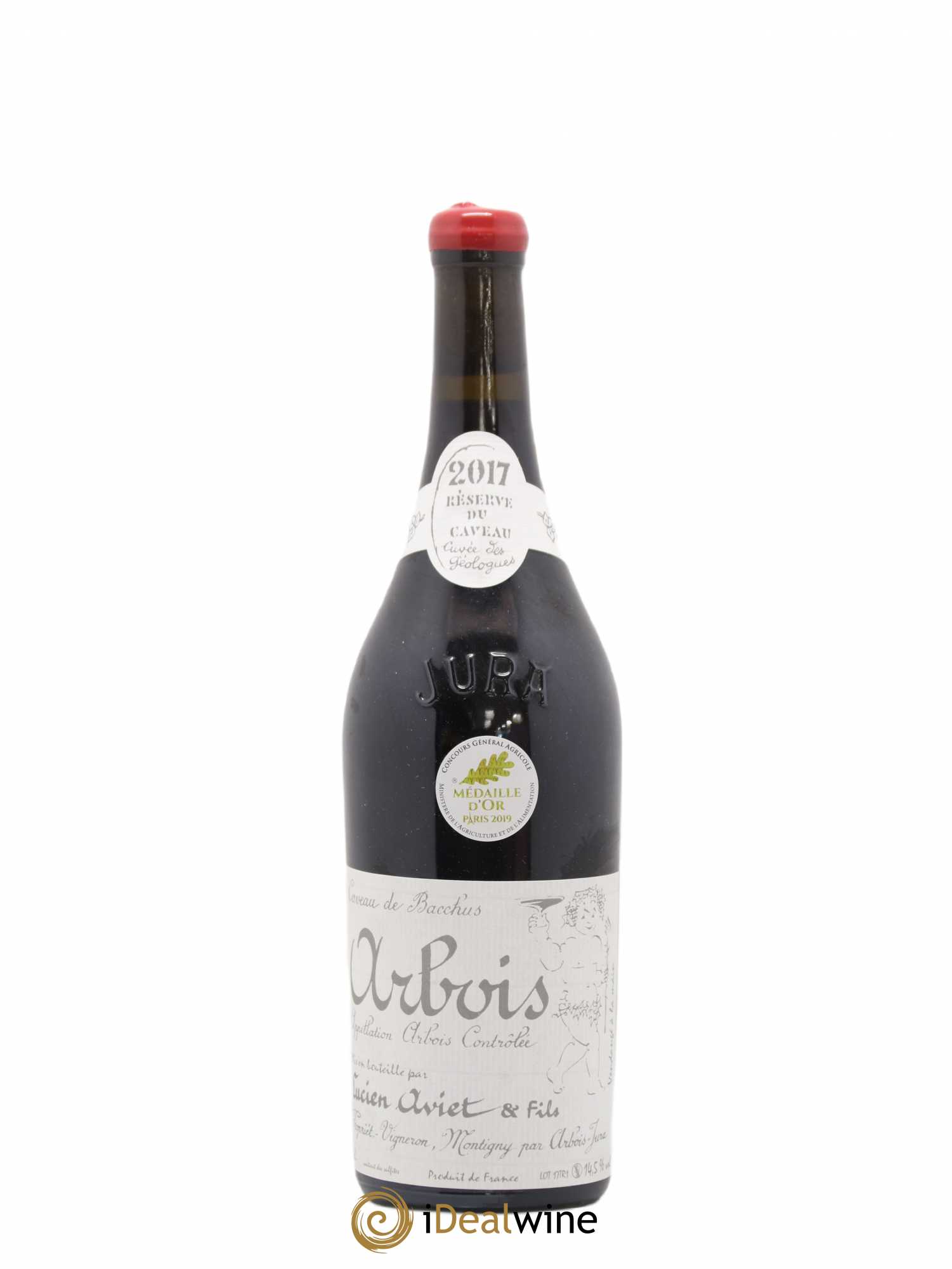 Arbois Trousseau Poussot Cuvée des Géologues Lucien Aviet (Domaine) (sans prix de réserve) 2017 - Lot de 1 bouteille - 0