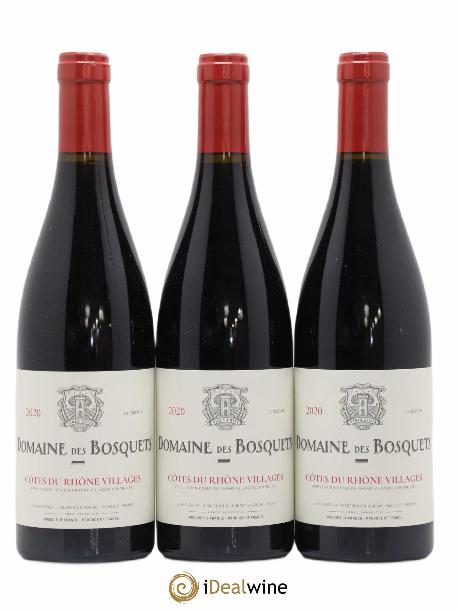 Côtes-du-Rhône La Jerôme Domaine Des Bosquets (sans prix de réserve) 2020 - Posten von 3 Flaschen - 0