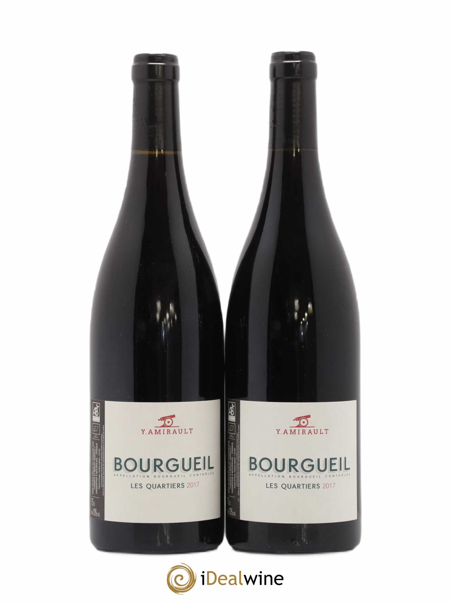 Bourgueil Les Quartiers Yannick Amirault (Domaine) (sans prix de réserve) 2017 - Lot de 2 bouteilles - 0