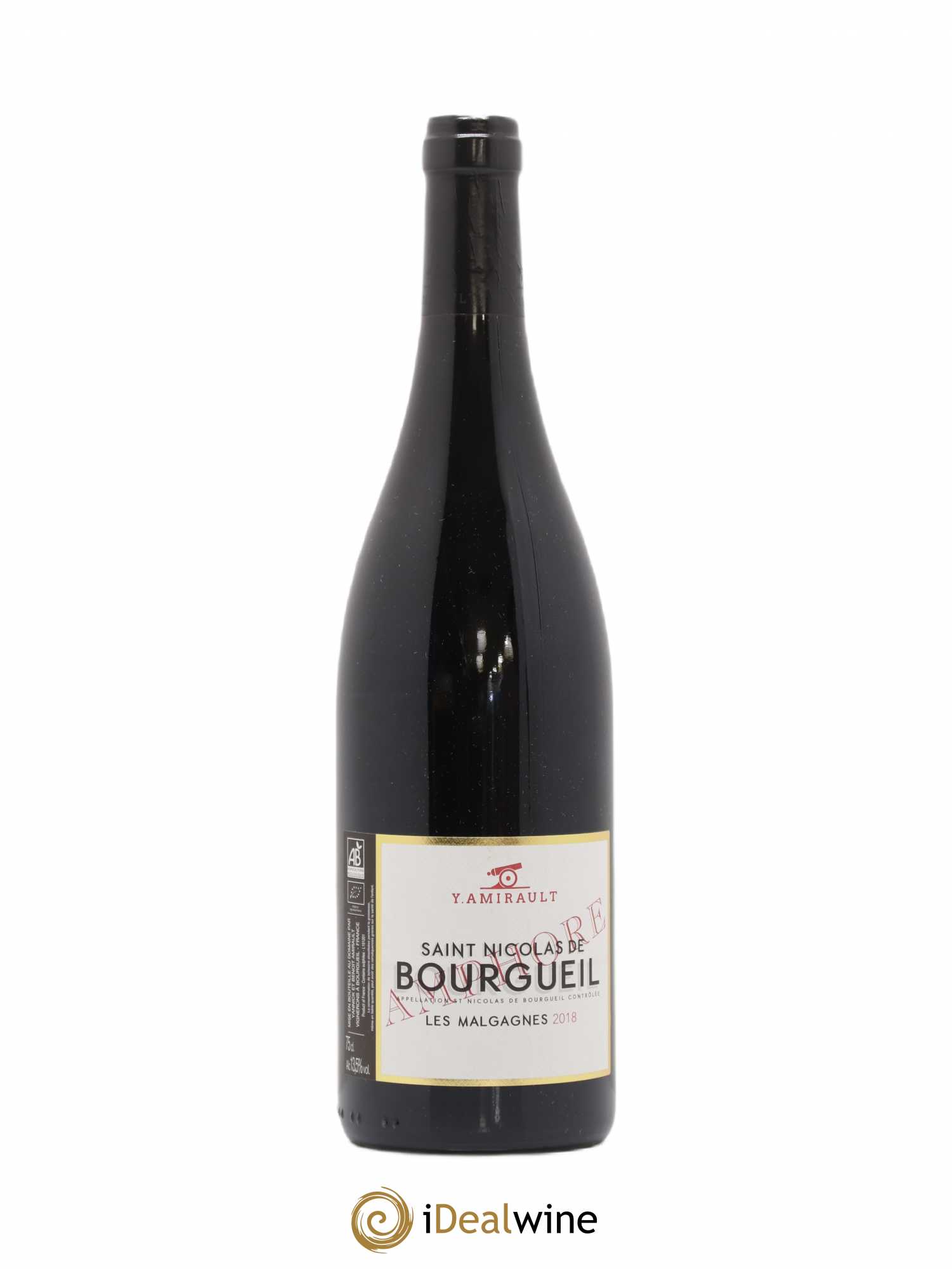 Saint-Nicolas de Bourgueil Les Malgagnes Yannick Amirault (Domaine) Amphore (sans prix de réserve) 2018 - Lot de 1 bouteille - 0