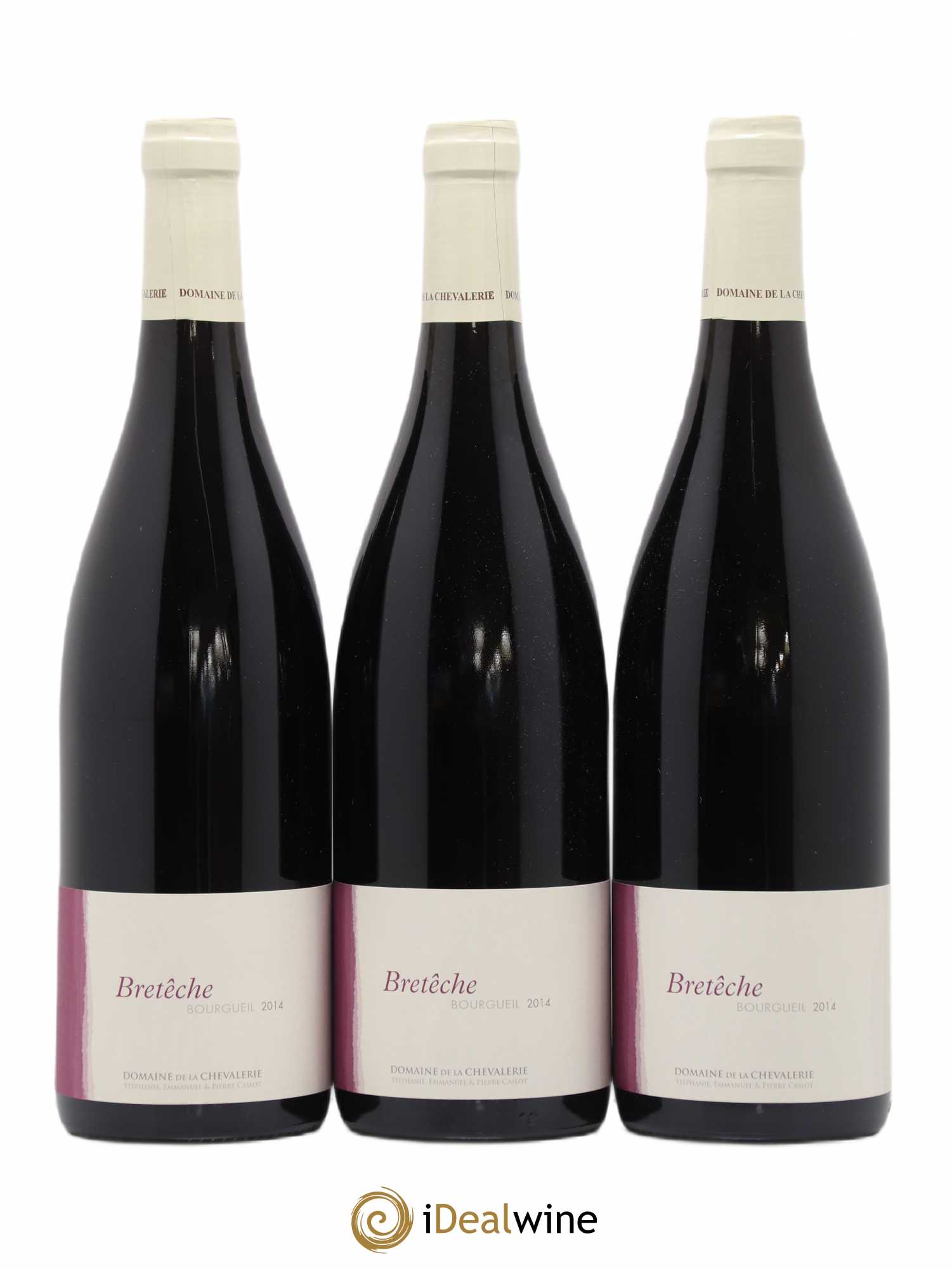 Bourgueil Bretêche Domaine de la Chevalerie (sans prix de réserve) 2014 - Lot de 3 bouteilles - 0