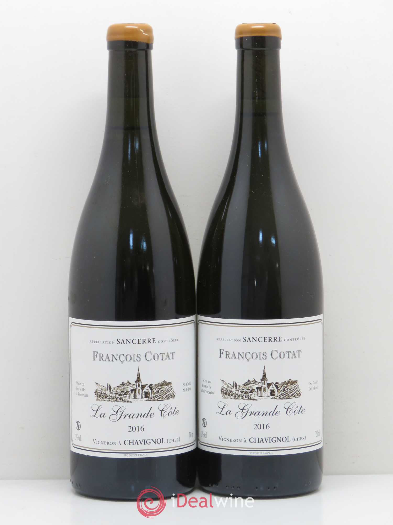 Sancerre La Grande Côte François Cotat 2016 - Lot de 2 bouteilles - 0