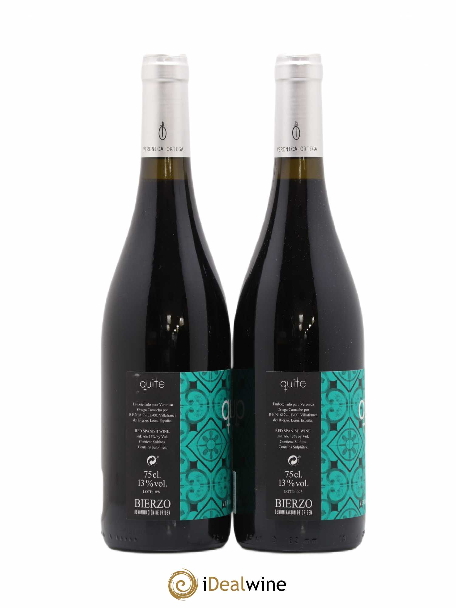 Bierzo DO Quite Verónica Ortega (sans prix de réserve) 2018 - Posten von 2 Flaschen - 1