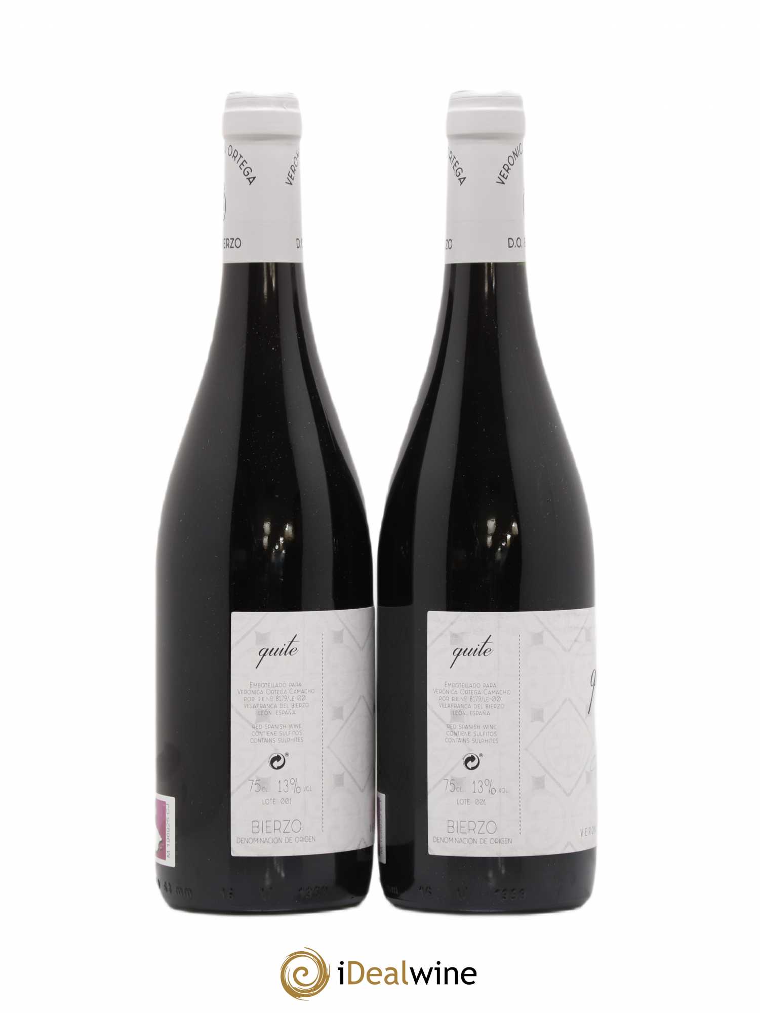 Bierzo DO Quite Verónica Ortega (sans prix de réserve) 2019 - Posten von 2 Flaschen - 1