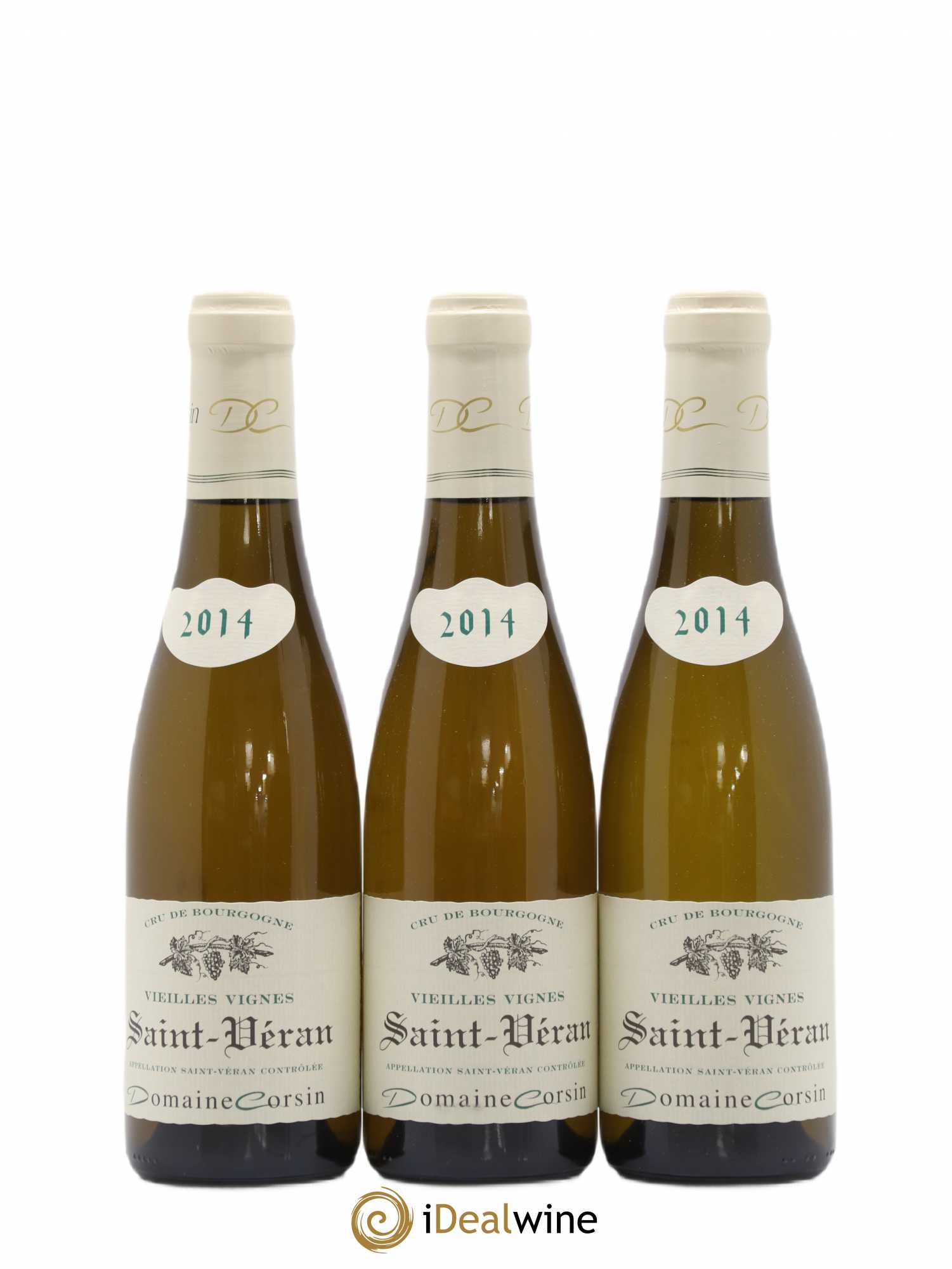 Saint-Véran Vieilles Vignes Domaine Corsin (sans prix de réserve) 2014 - Posten von 6 Demi-Flaschen - 1