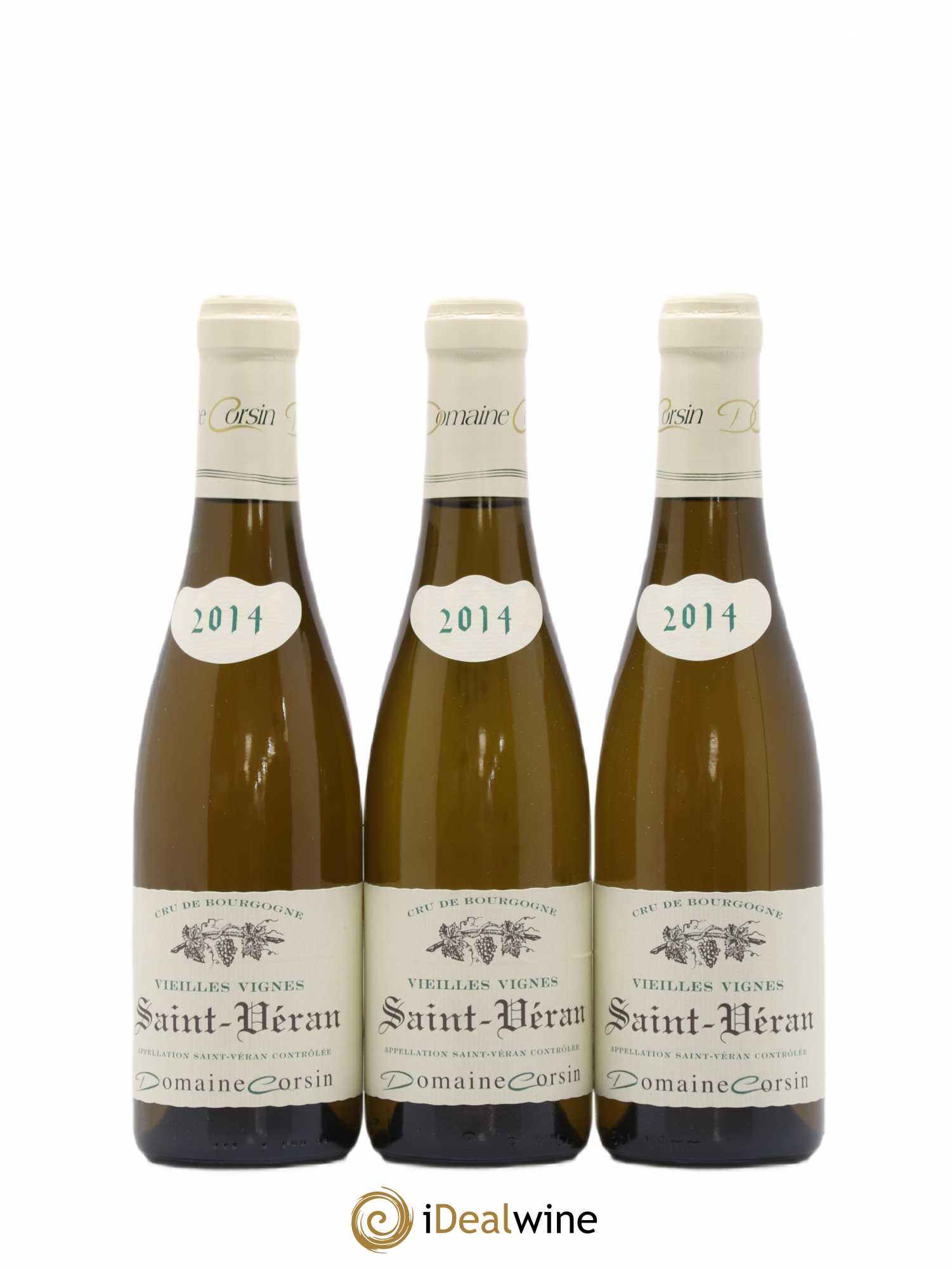 Saint-Véran Vieilles Vignes Domaine Corsin (sans prix de réserve) 2014 - Posten von 6 Demi-Flaschen - 2