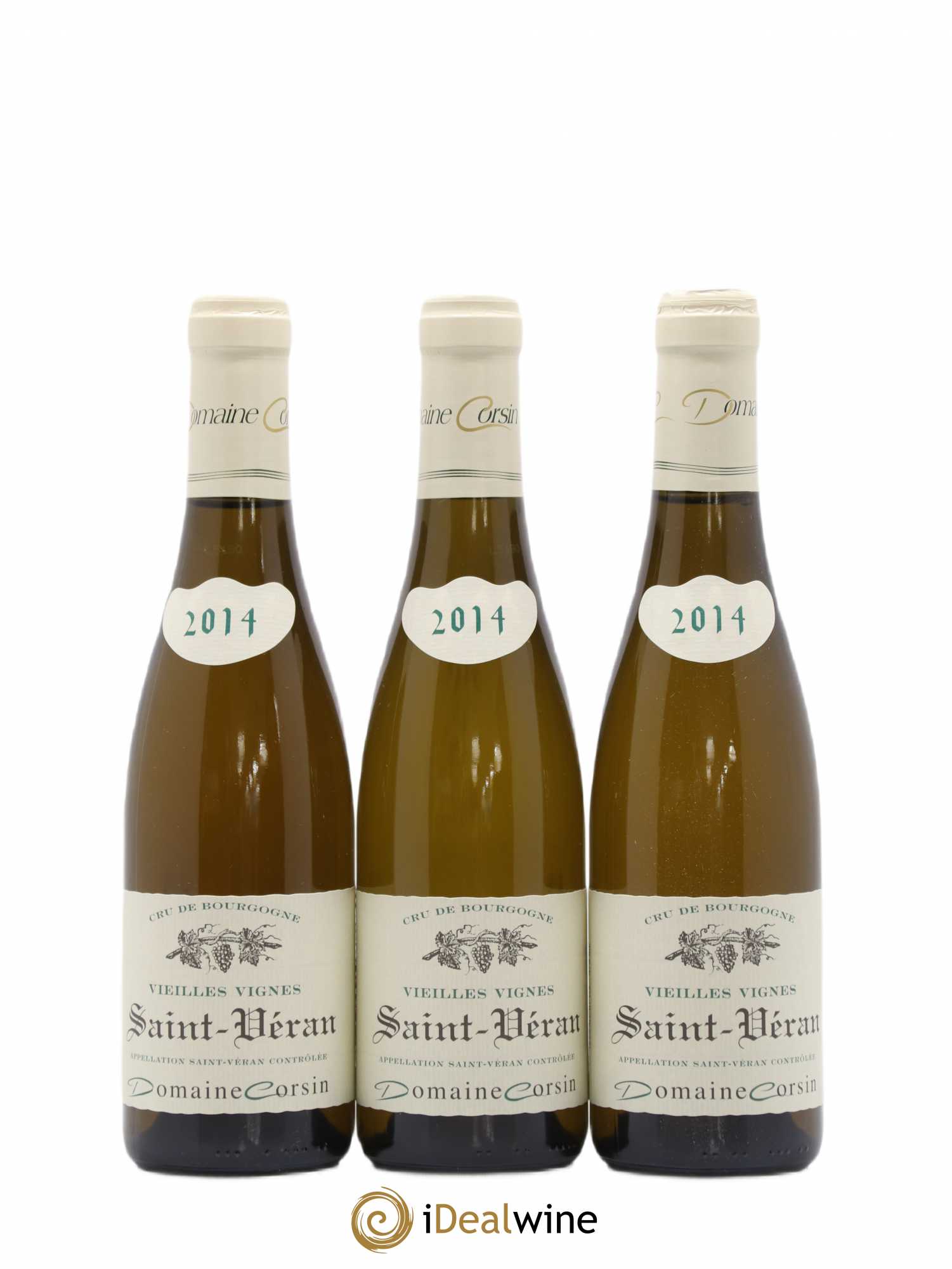 Saint-Véran Vieilles Vignes Domaine Corsin (sans prix de réserve) 2014 - Posten von 6 Demi-Flaschen - 1