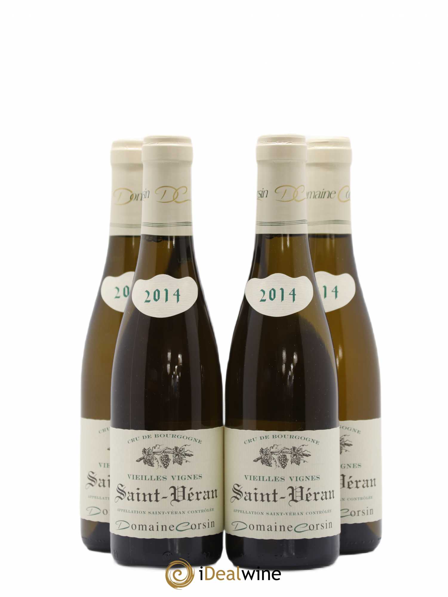 Saint-Véran Vieilles Vignes Domaine Corsin (sans prix de réserve) 2014 - Posten von 4 Demi-Flaschen - 0
