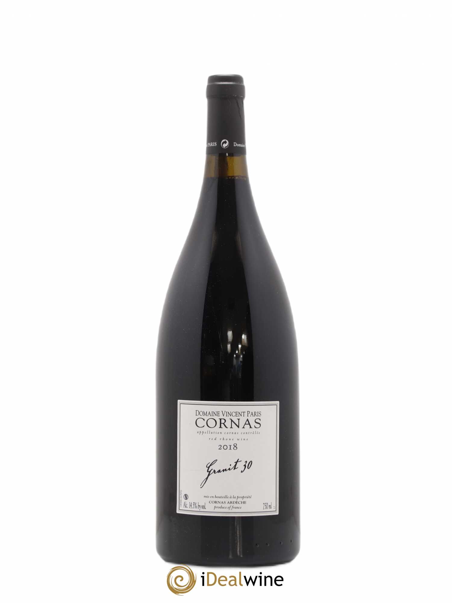 Cornas Granit 30 Vincent Paris (sans prix de réserve) 2018 - Lot de 1 magnum - 0