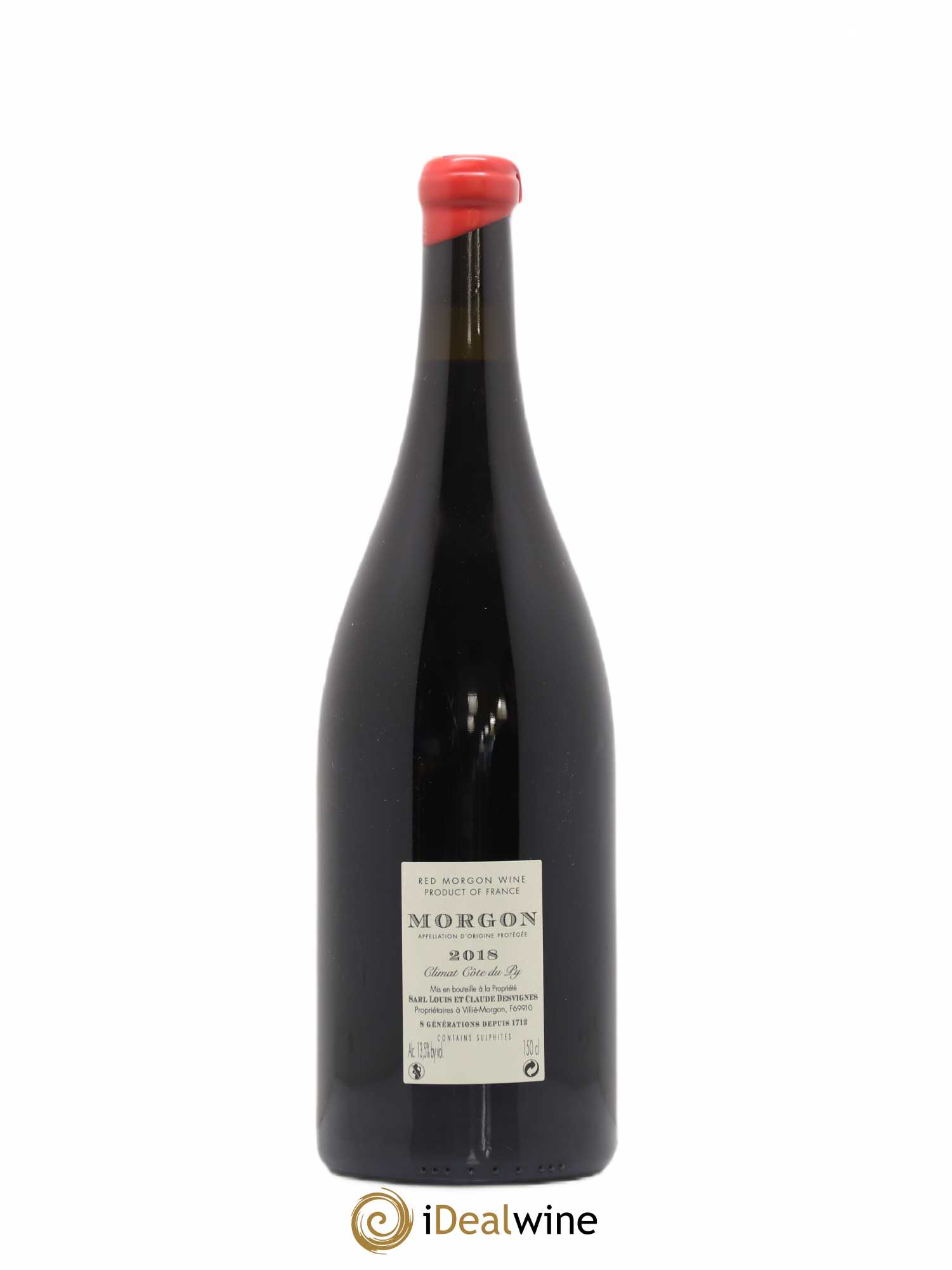 Morgon Côte de Py Javernières Louis-Claude Desvignes 2018 - Lot de 1 magnum - 1