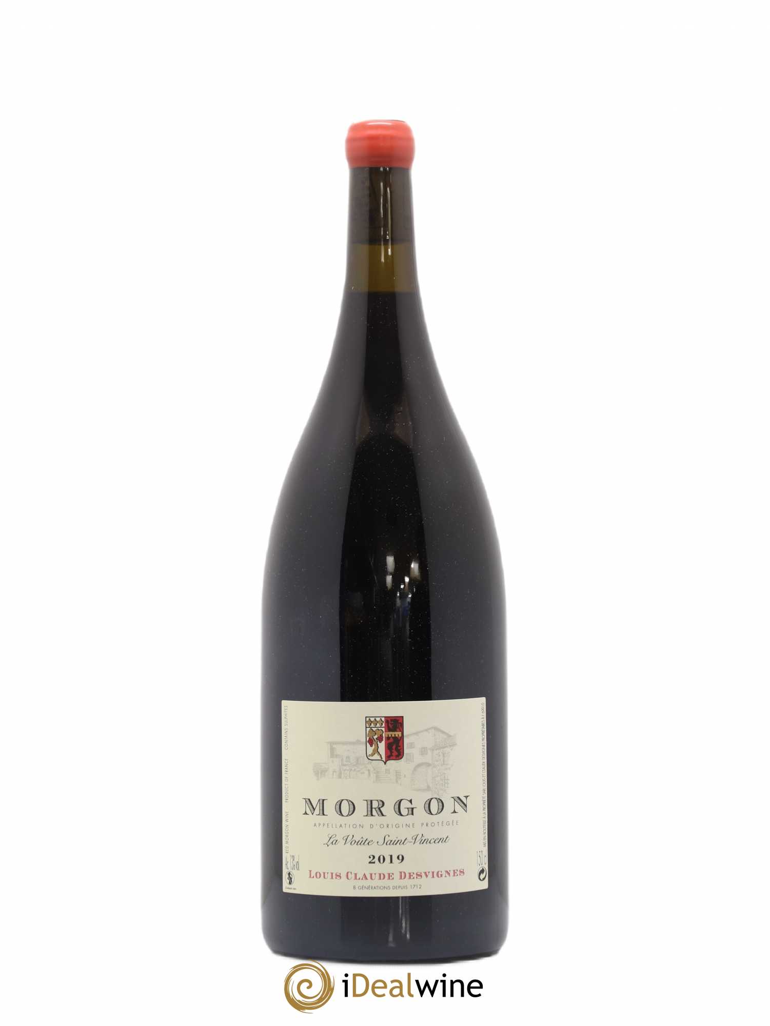 Morgon La Voûte Saint Vincent Louis-Claude Desvignes 2019 - Lot de 1 magnum - 0