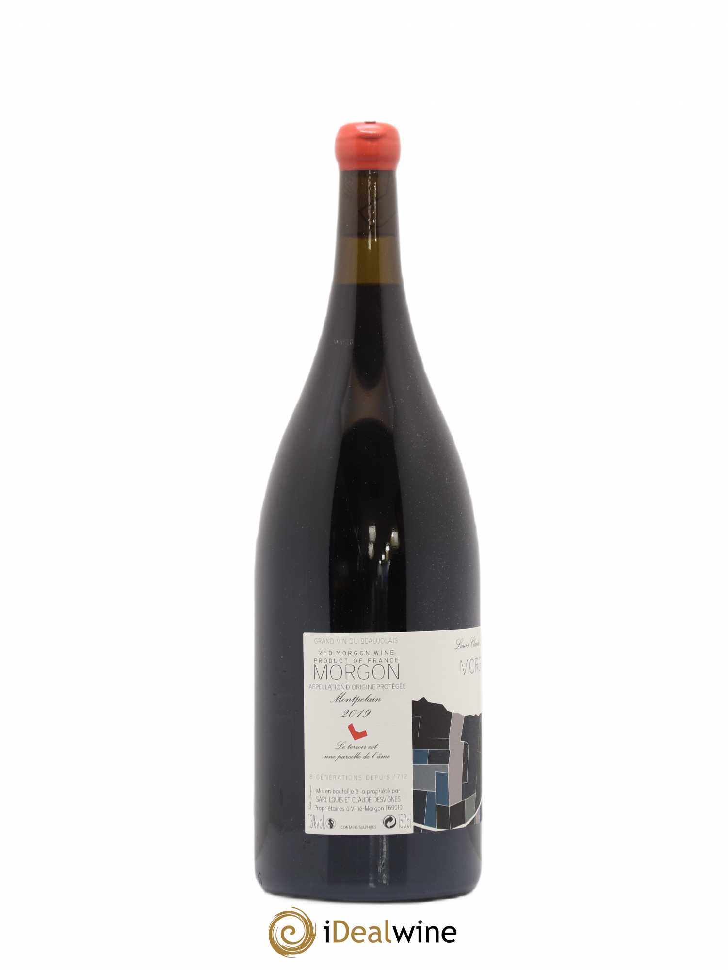 Morgon Montpelain Louis-Claude Desvignes 2019 - Lot de 1 magnum - 1