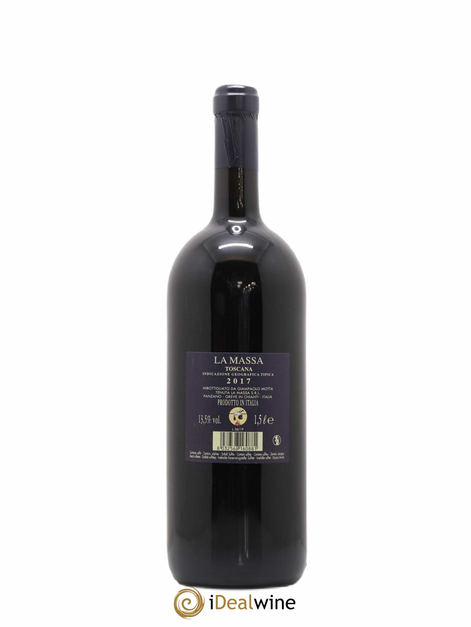 Toscana IGT La Massa Fattoria La Massa (sans prix de réserve) 2017 - Posten von 1 Magnum - 1