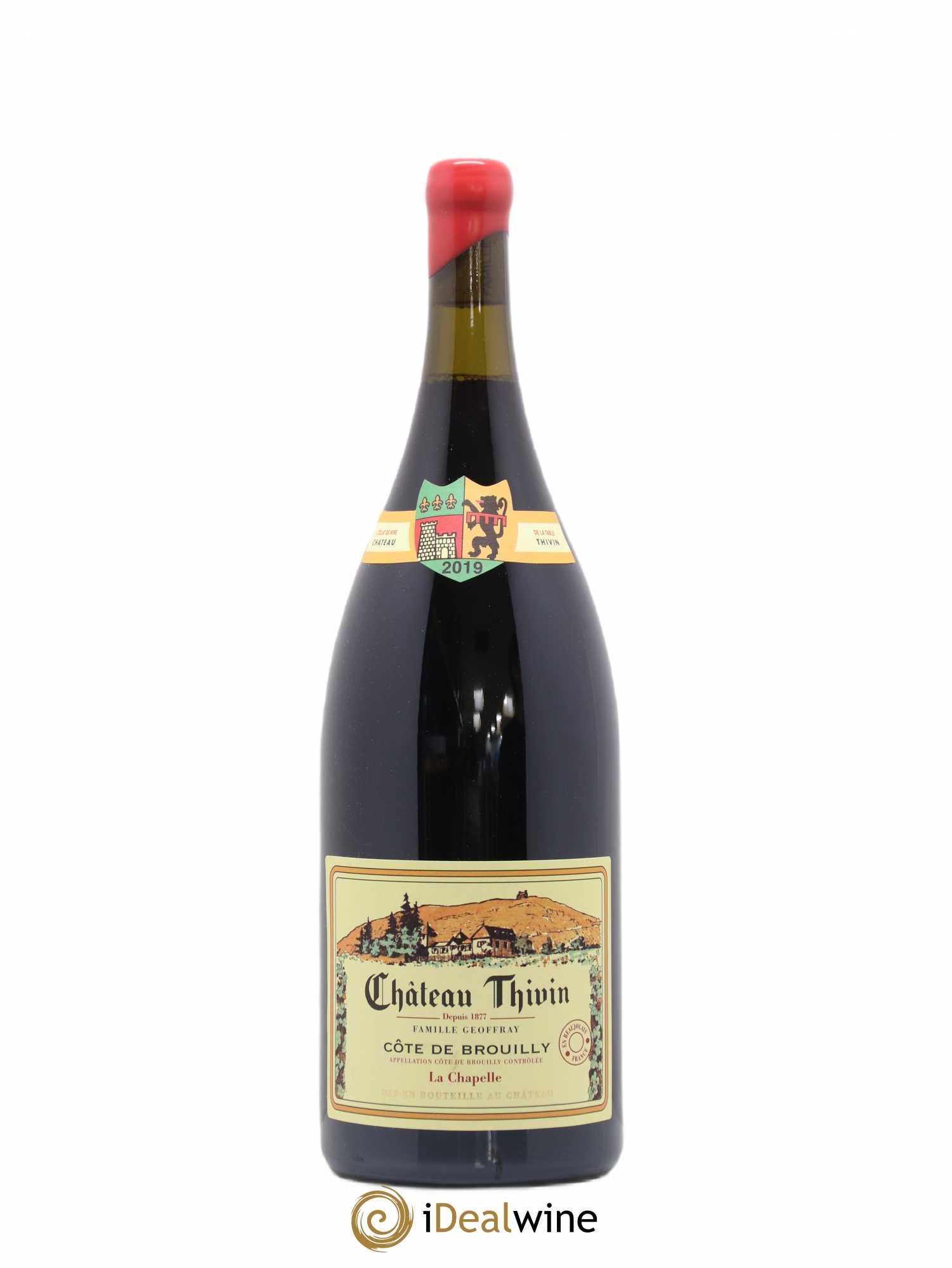 Côte de Brouilly Cuvée La Chapelle Château Thivin 2019 - Lot de 1 magnum - 0