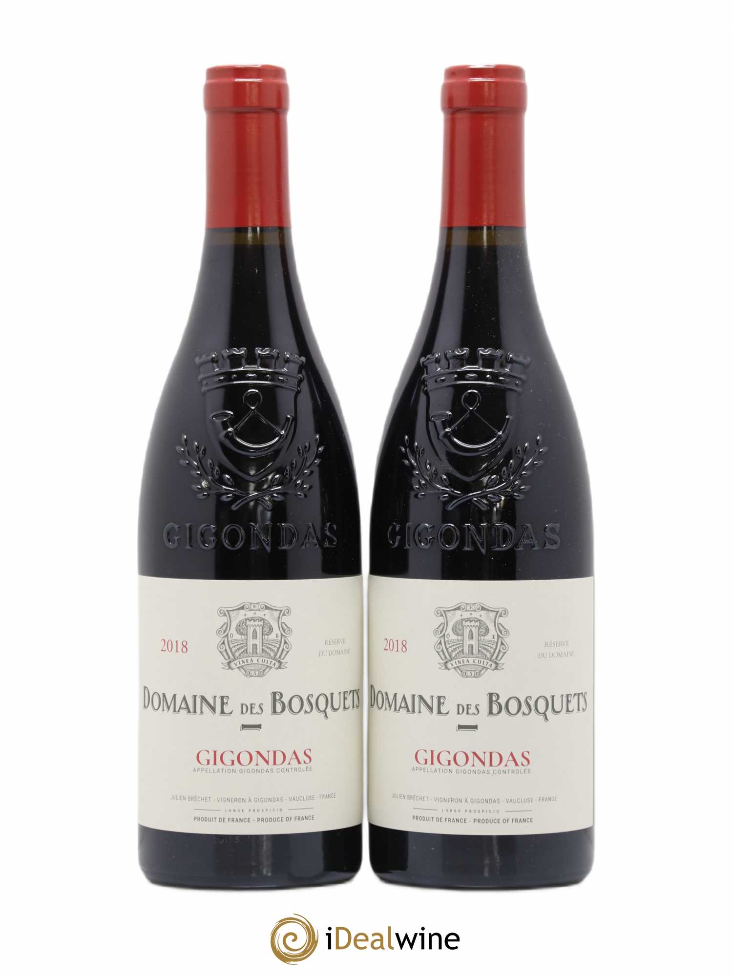 Gigondas Domaine Des Bosquets 2018 - Posten von 2 Flaschen - 0