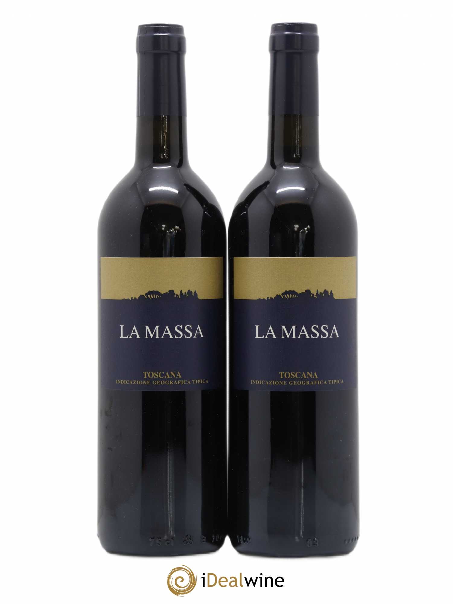 Toscana IGT La Massa Fattoria La Massa (sans prix de réserve) 2017 - Posten von 2 Flaschen - 0