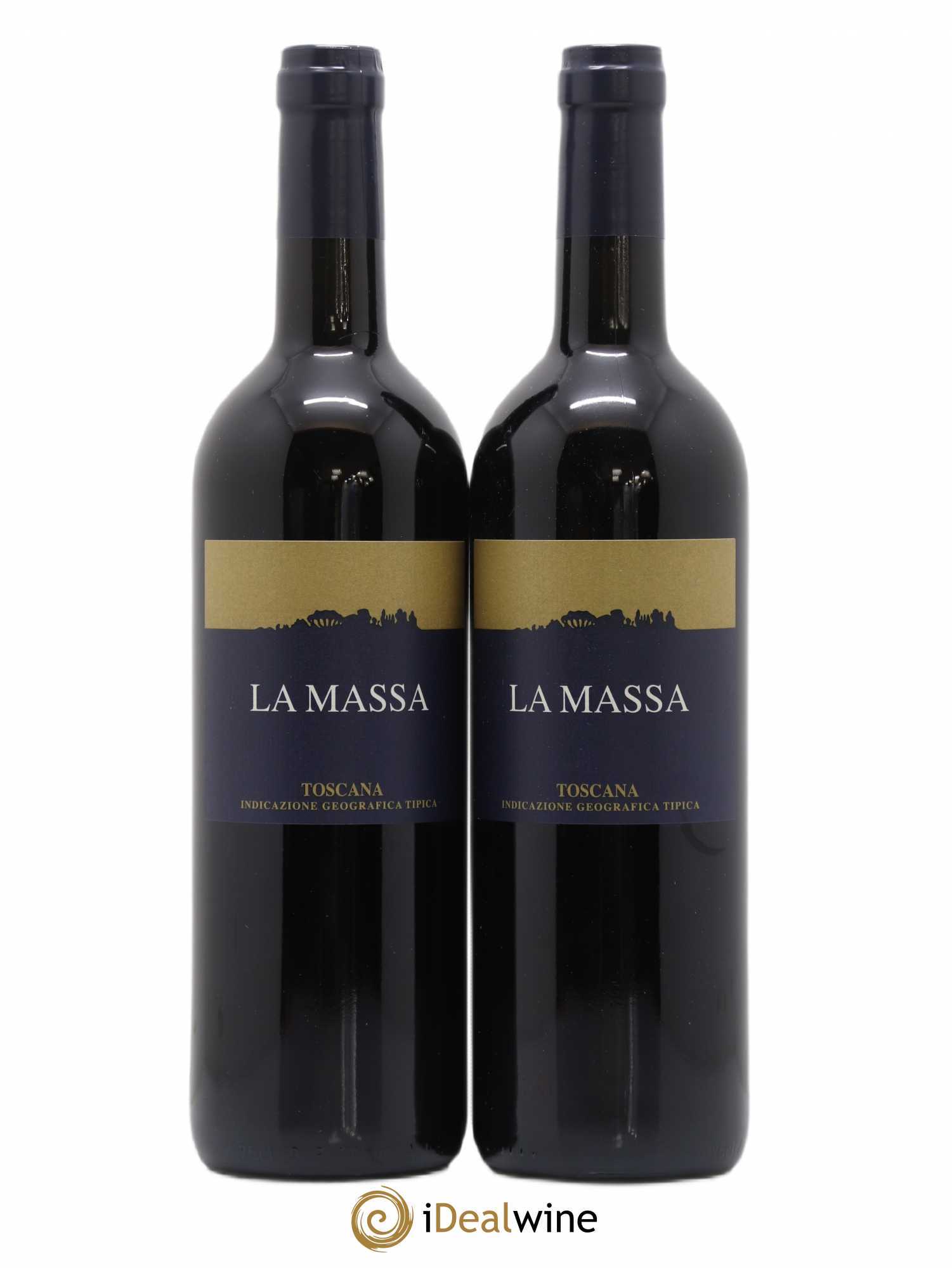 Toscana IGT La Massa Fattoria La Massa (sans prix de réserve) 2018 - Posten von 2 Flaschen - 0