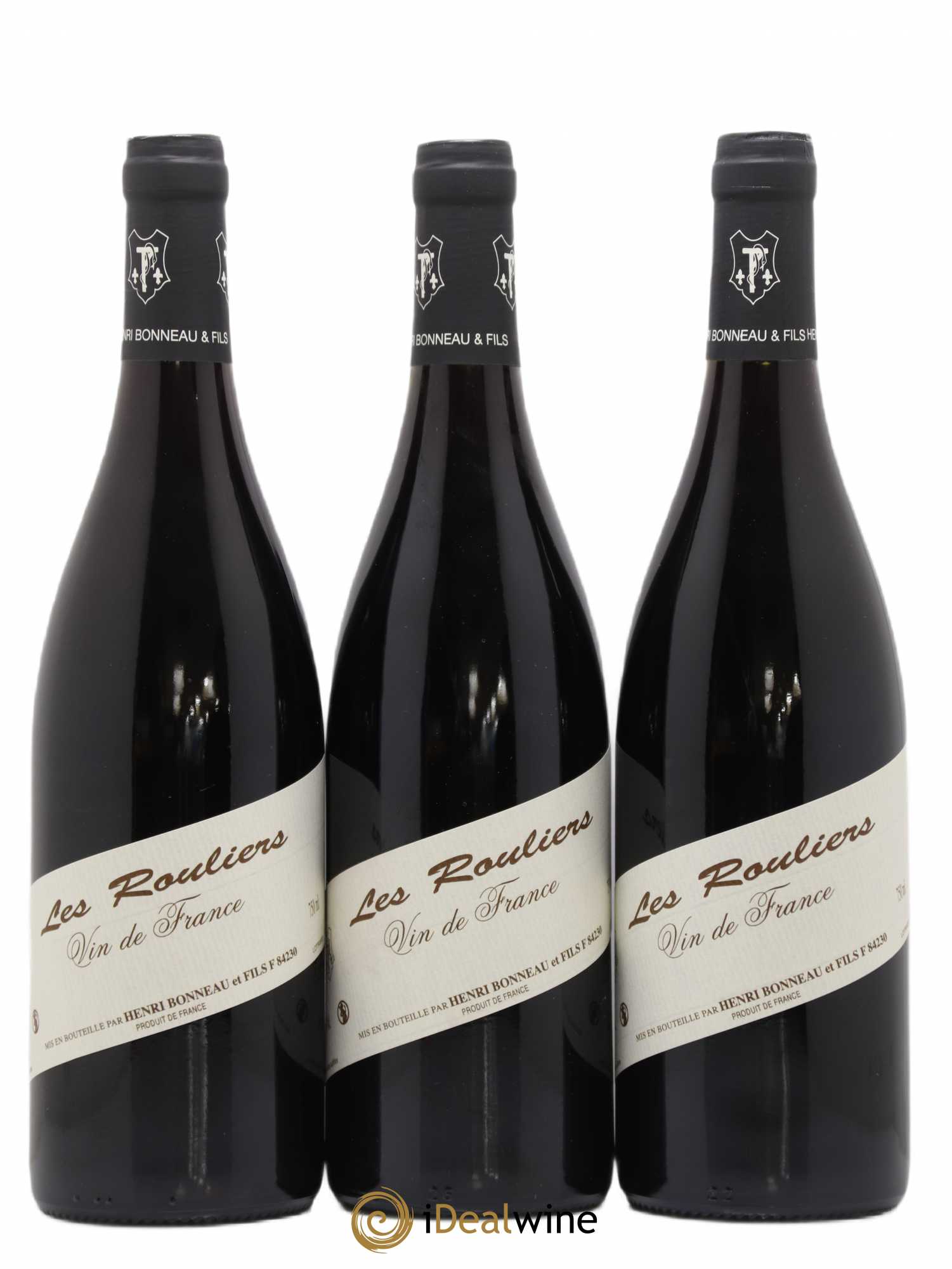 Vin de France Les Rouliers Henri Bonneau & Fils - Lot de 3 bouteilles - 0