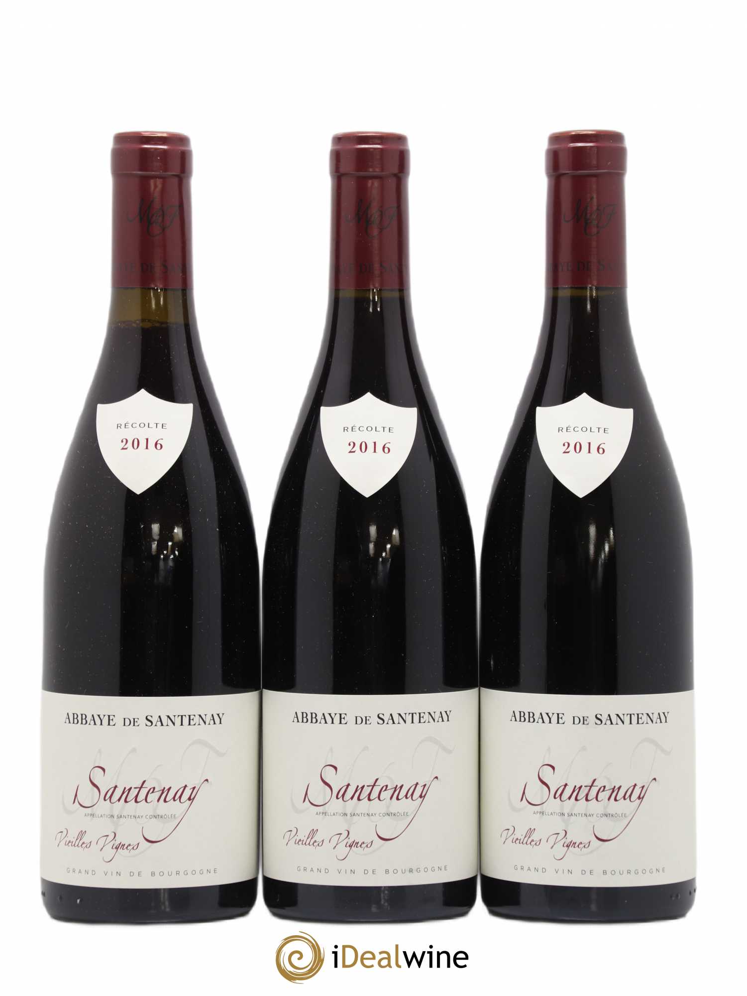 Santenay Vieilles Vignes Abbaye de Santenay (sans prix de réserve) 2016 - Posten von 3 Flaschen - 0