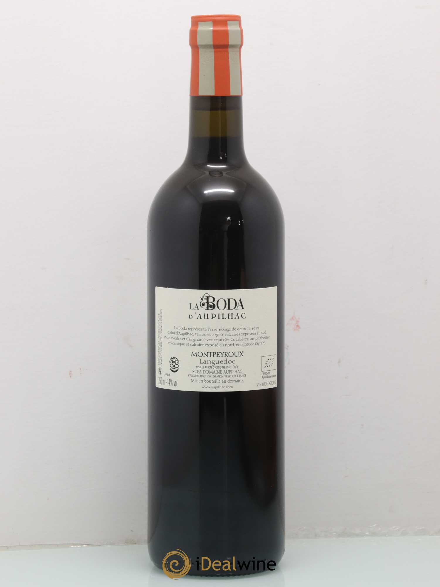 Languedoc Montpeyroux Aupilhac (Domaine d') La Boda Sylvain Fadat (sans prix de réserve) 2017 - Lot de 1 bouteille - 1