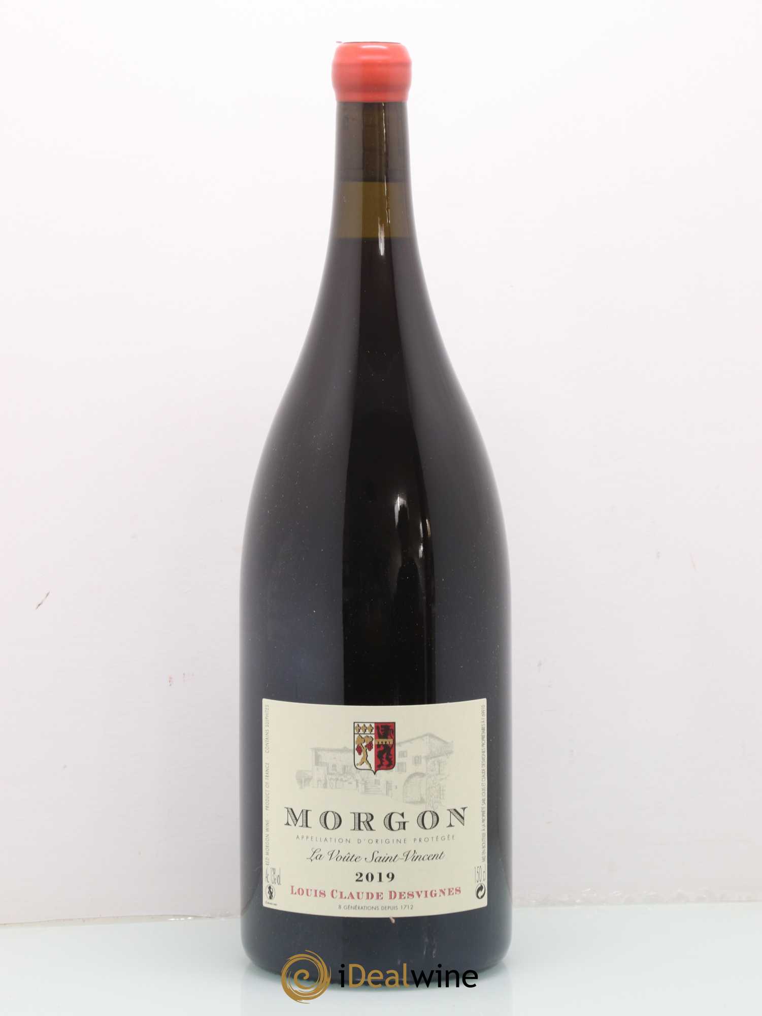 Morgon La Voûte Saint Vincent Louis-Claude Desvignes 2019 - Lot de 1 magnum - 0