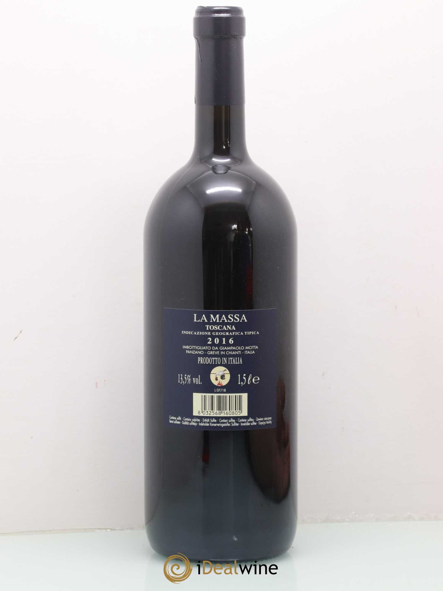 Toscana IGT La Massa Fattoria La Massa 2016 - Posten von 1 Magnum - 1