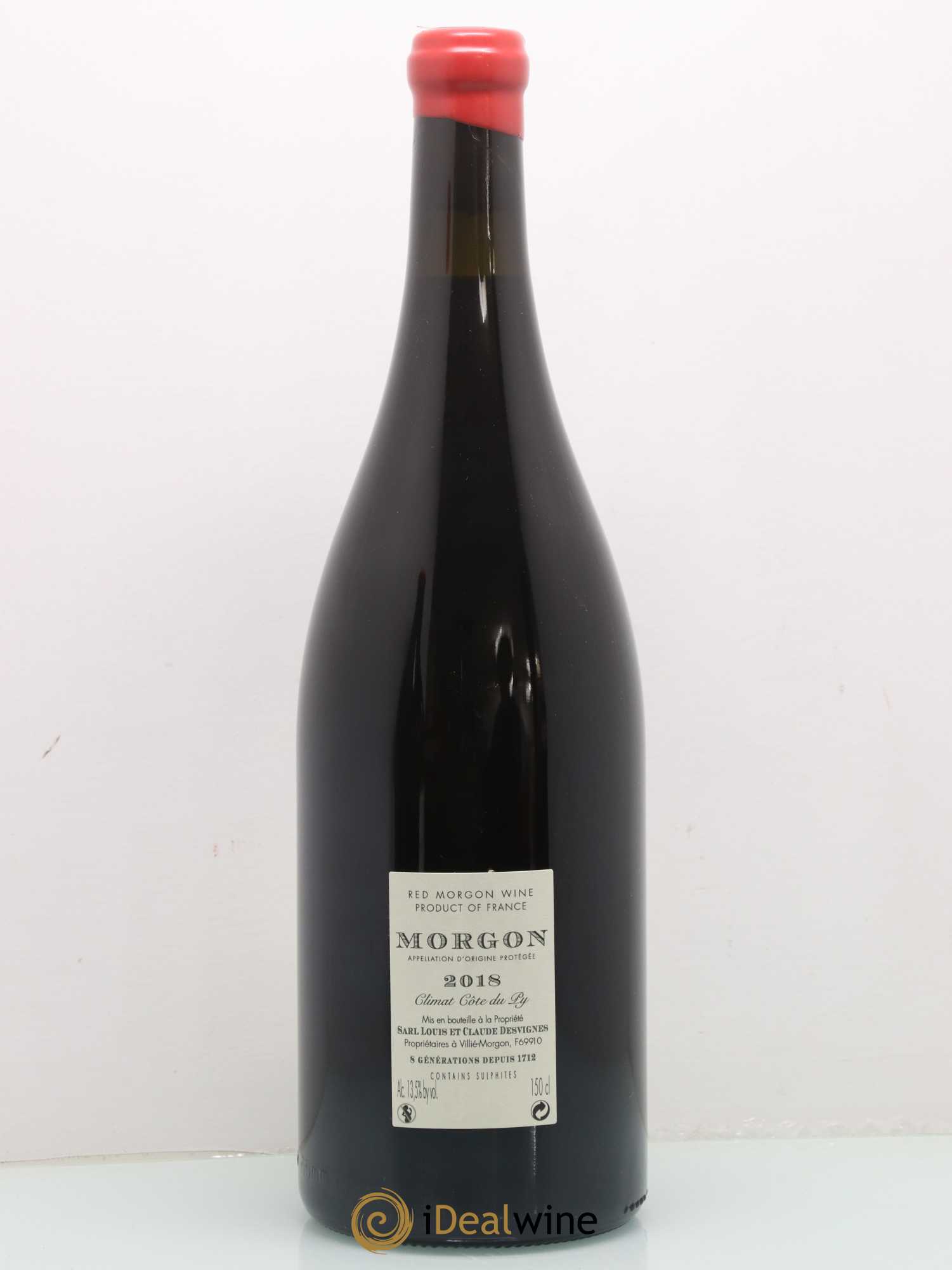 Morgon Côte de Py Javernières Louis-Claude Desvignes 2018 - Lot de 1 magnum - 1