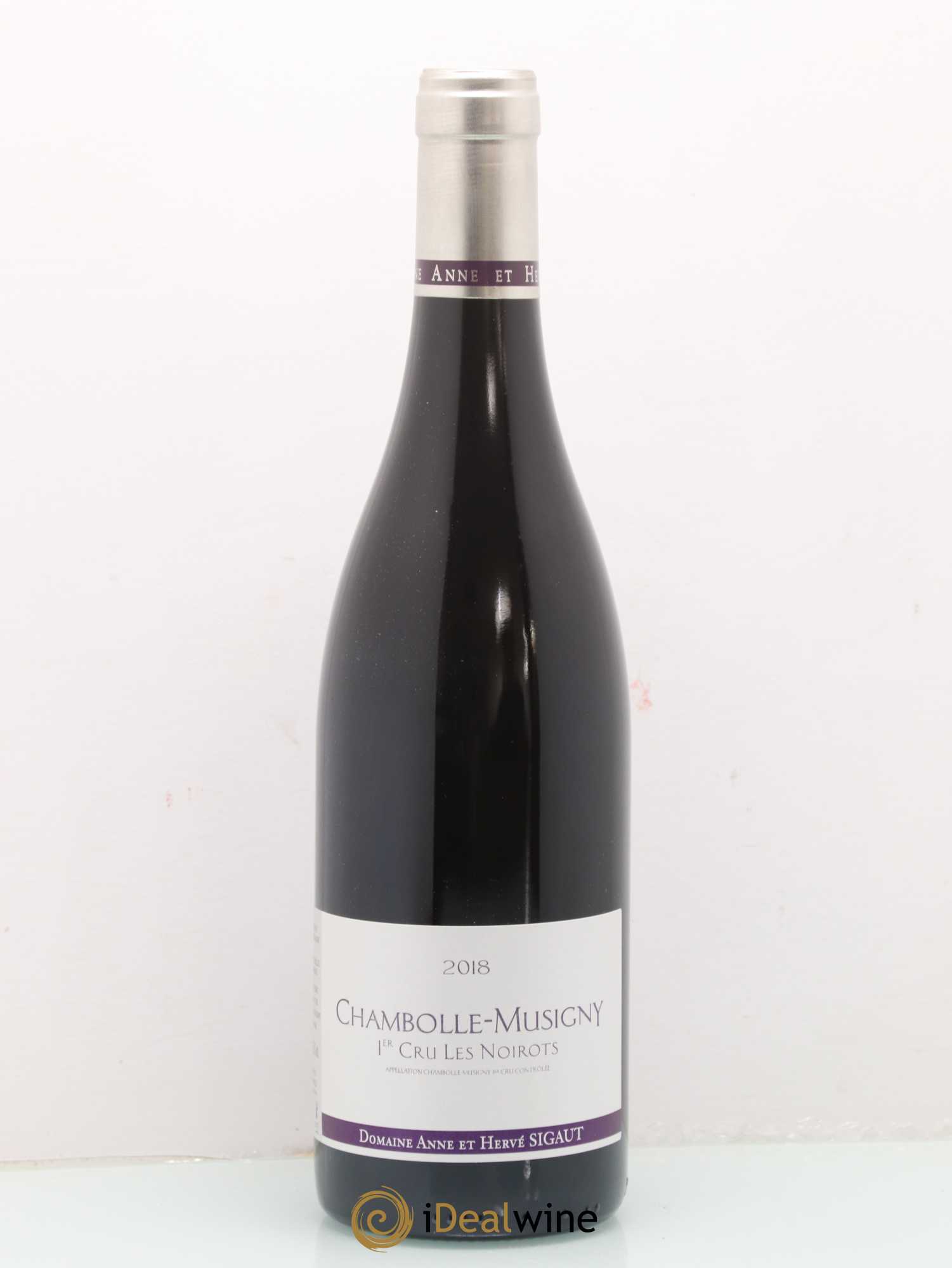 Chambolle-Musigny 1er Cru Les Noirots Anne et Hervé Sigaut (Domaine) 2018 - Lot de 1 bouteille - 0